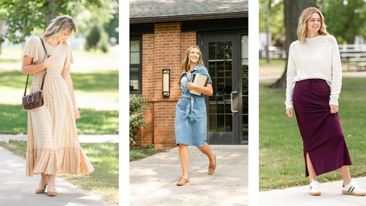 Modest Teacher Outfit Inspo for Back to School