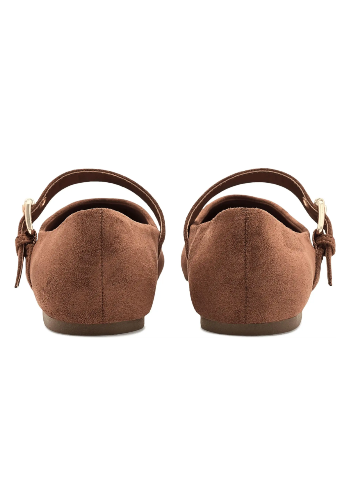 Dolce Vita® Mulaney Chestnut Faux Suede Mary Jane Flats