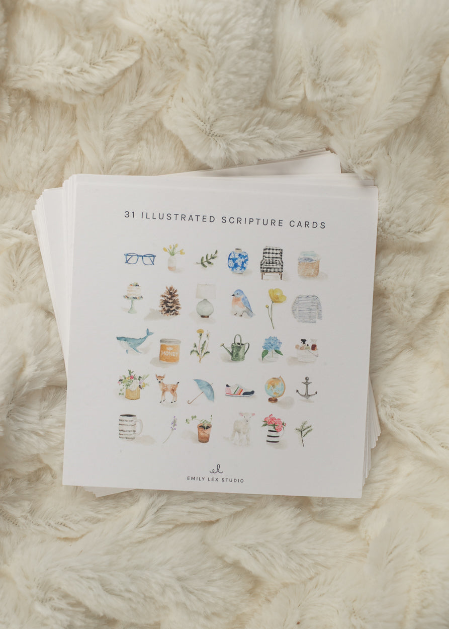 Emily Lex Truth For Today card set with minimalist cover design and inspirational message.