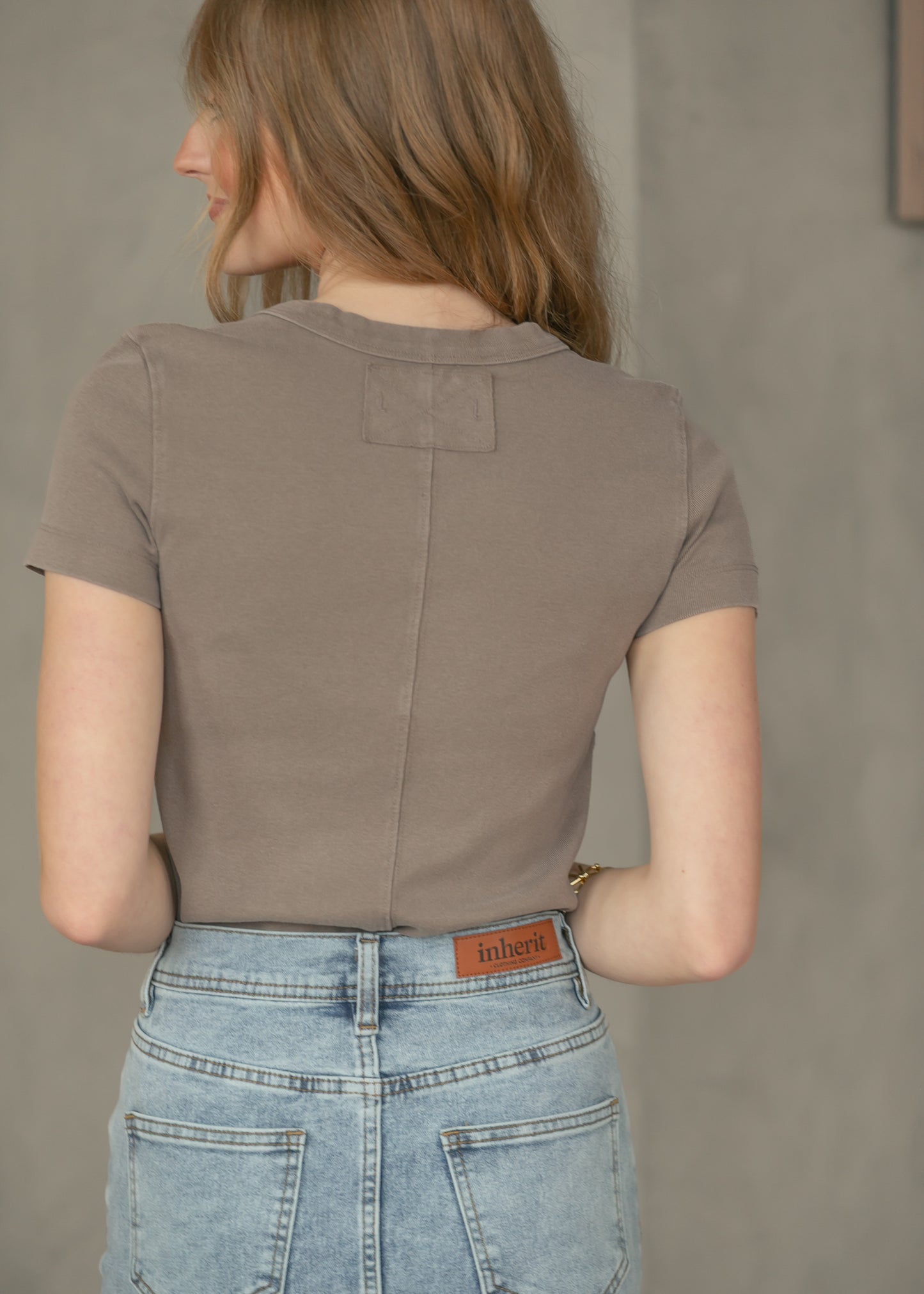 Free People® Cocoa Atlas Crew Tee