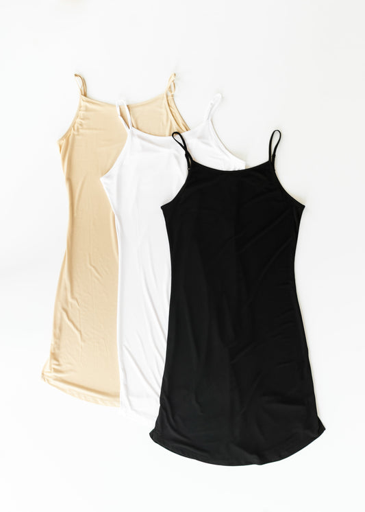 Adjustable Full Slip IC Dresses