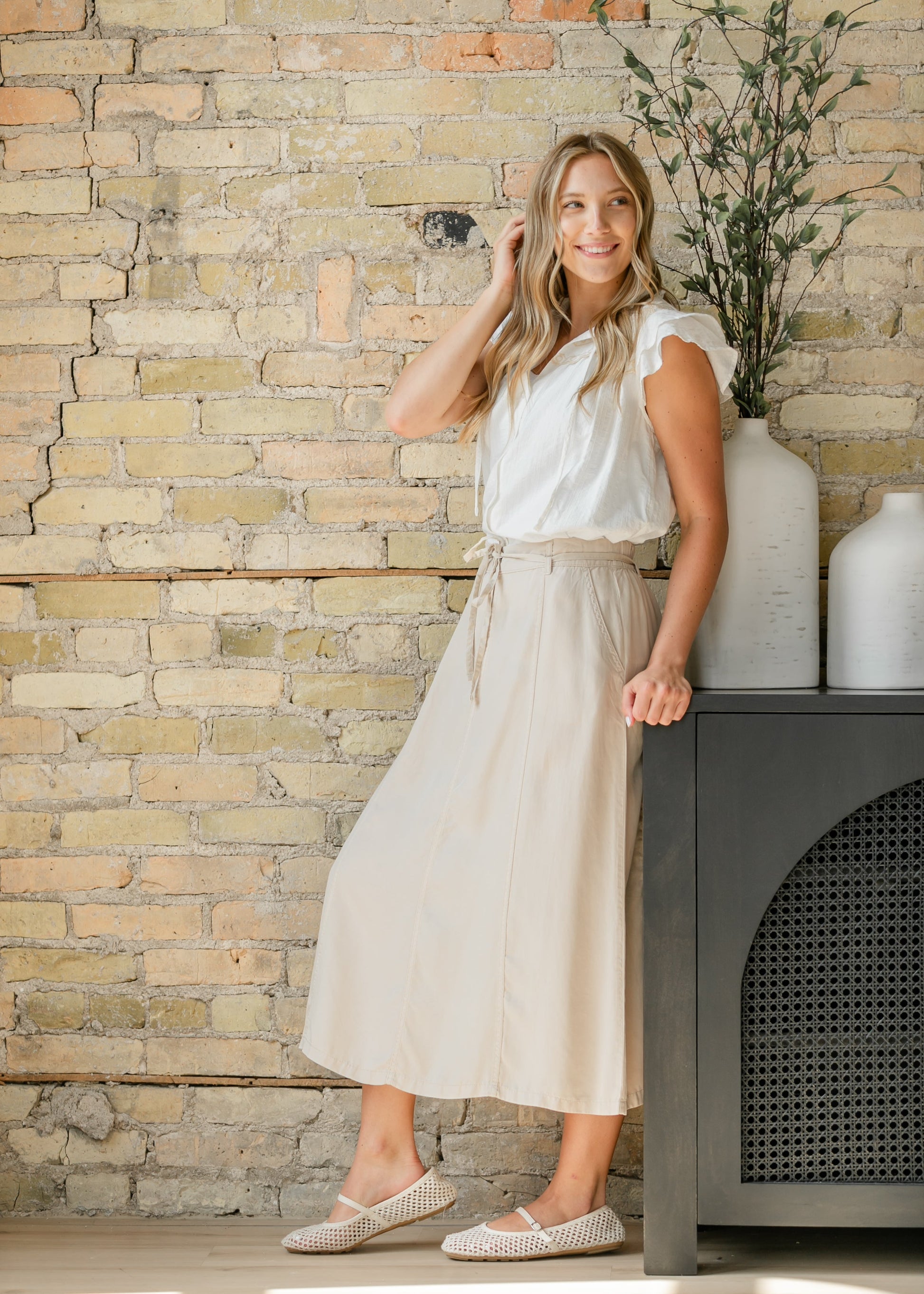 Alice Panel A-line Maxi Skirt FF Skirts