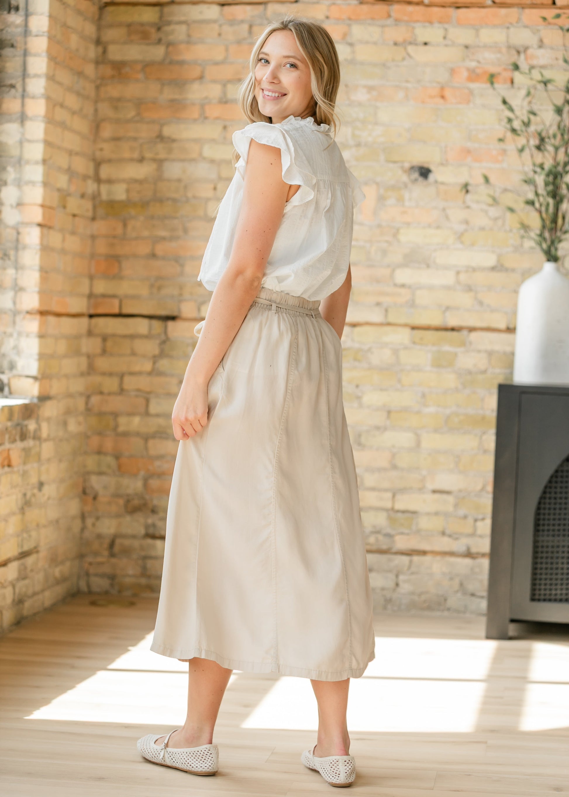 Alice Panel A-line Maxi Skirt FF Skirts