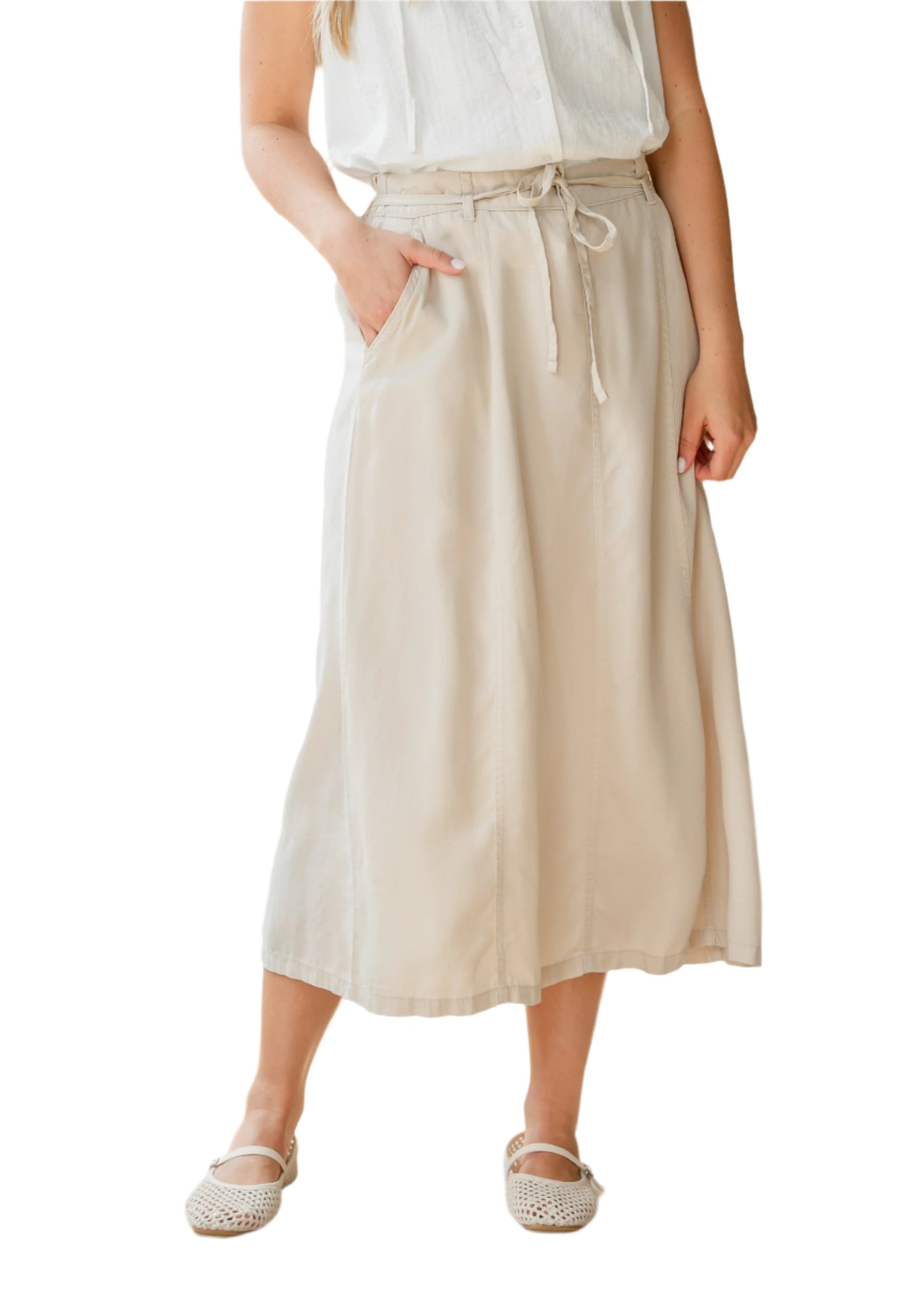Alice Panel A-line Maxi Skirt FF Skirts