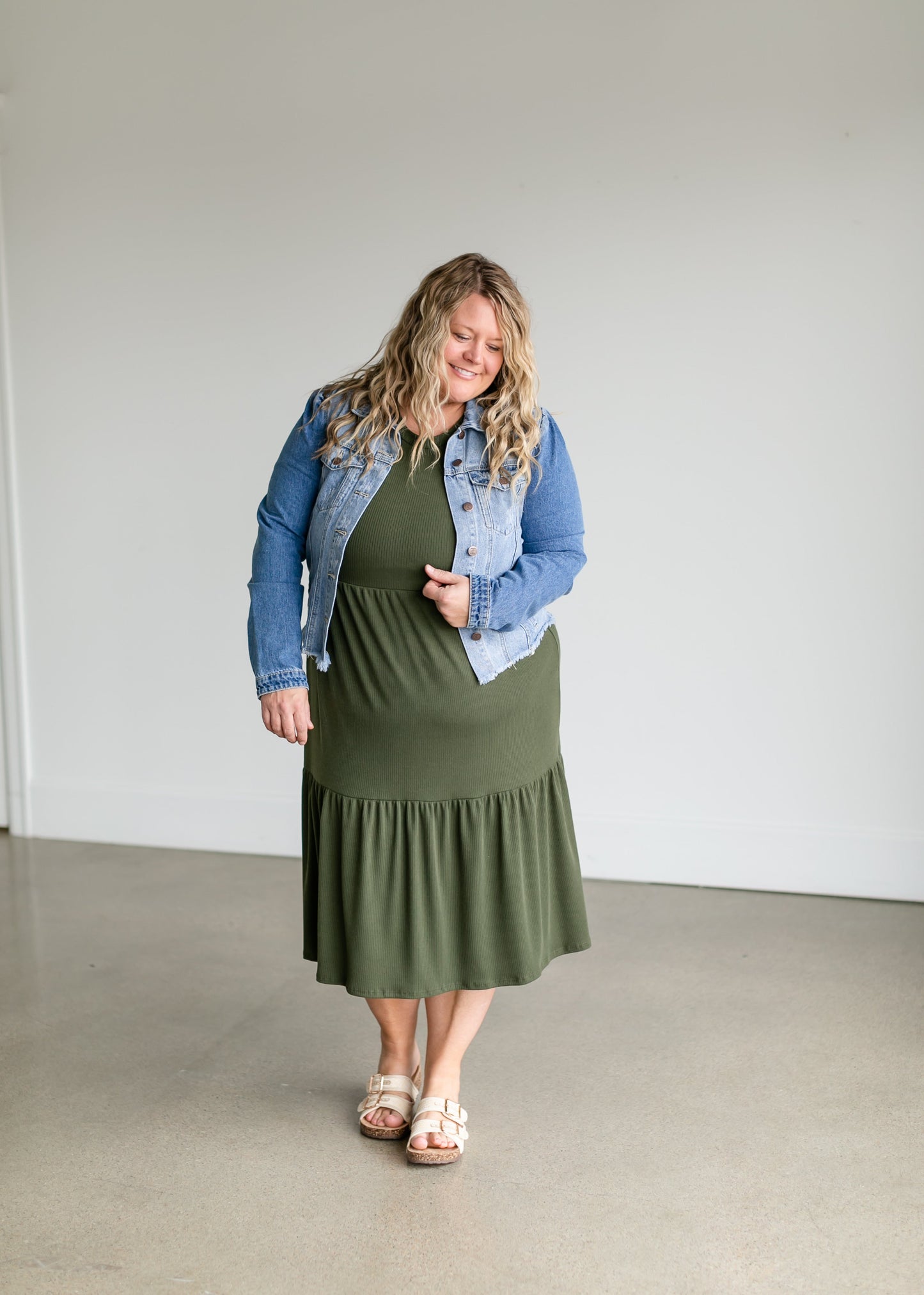 Ariel Medium Wash Denim Jacket IC Tops