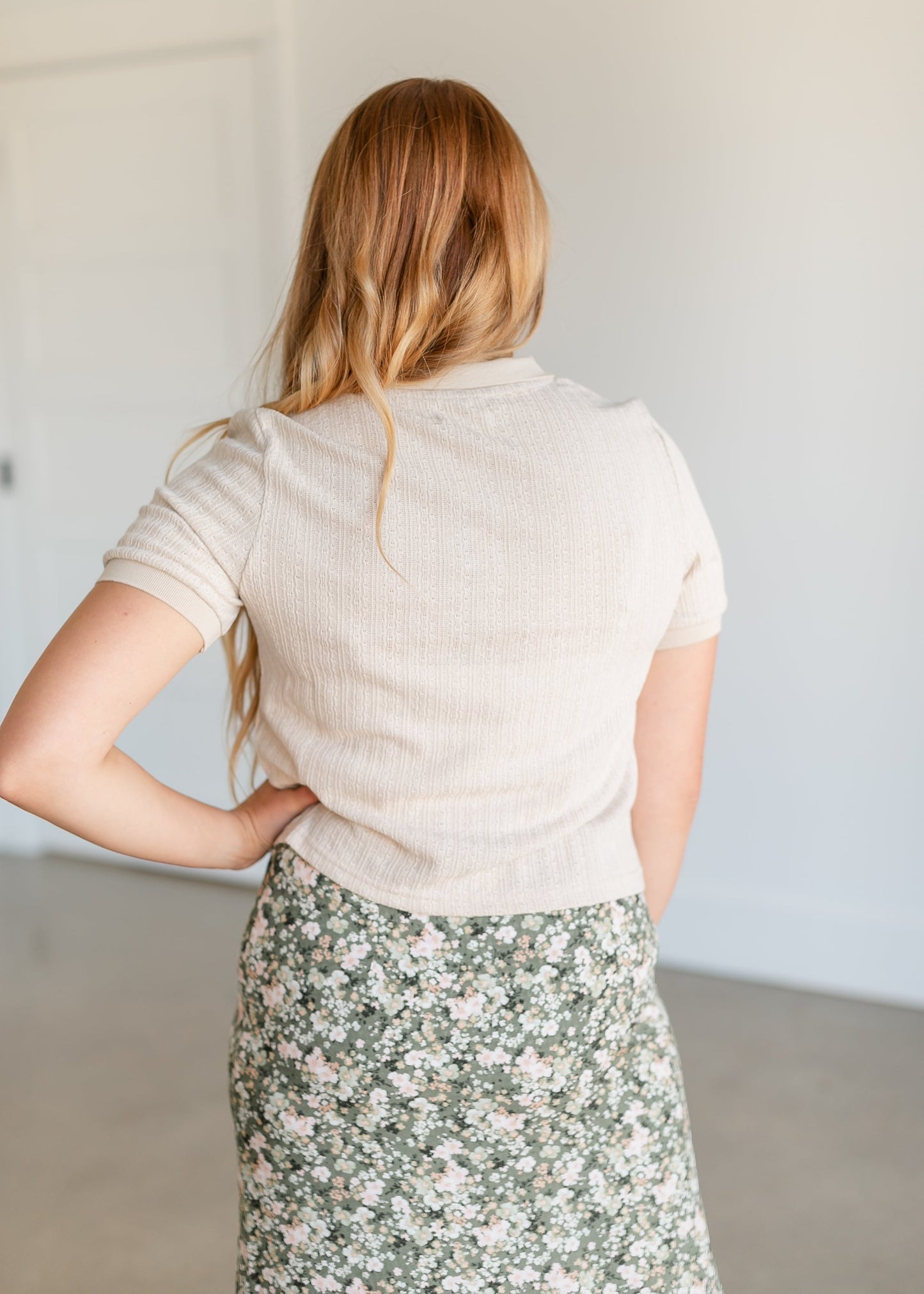 Billy Polo Knit Top FF Tops