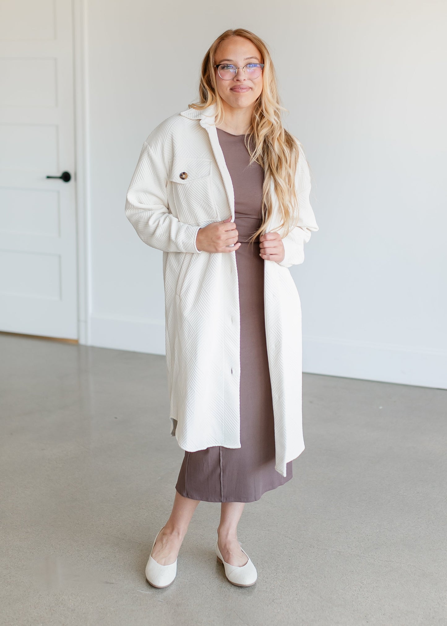 Bina Ribbed Knit Sleeveless Midi Dress FF Dresses