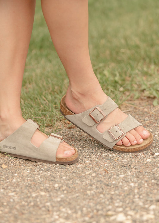 BIRKENSTOCK® Women's Arizona Soft Footbed Suede Sandals Shoes