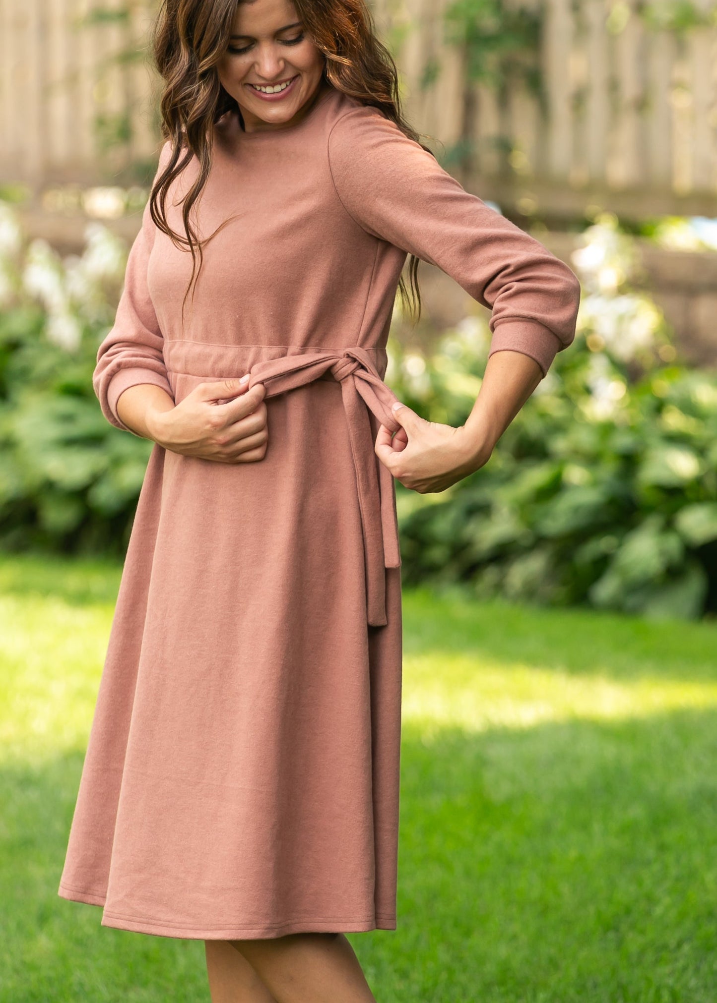 Blair Long Sleeve Midi Dress IC Dresses