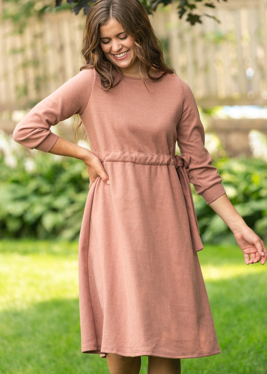 Blair Long Sleeve Midi Dress IC Dresses