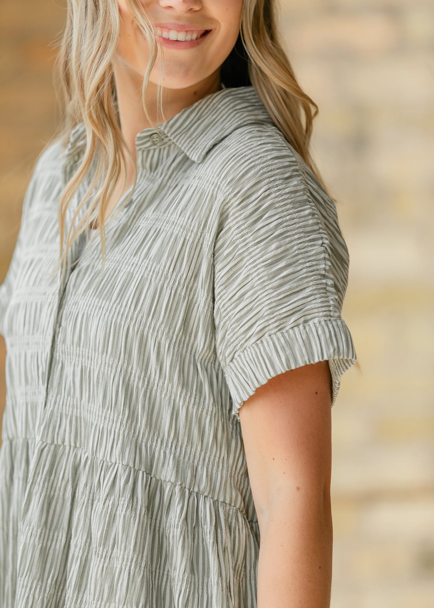 Blanche Button Up Dress FF Dresses