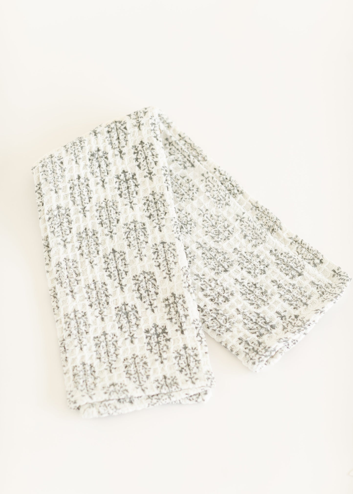 Blomma Block Print Dishtowel FF Home + Lifestyle