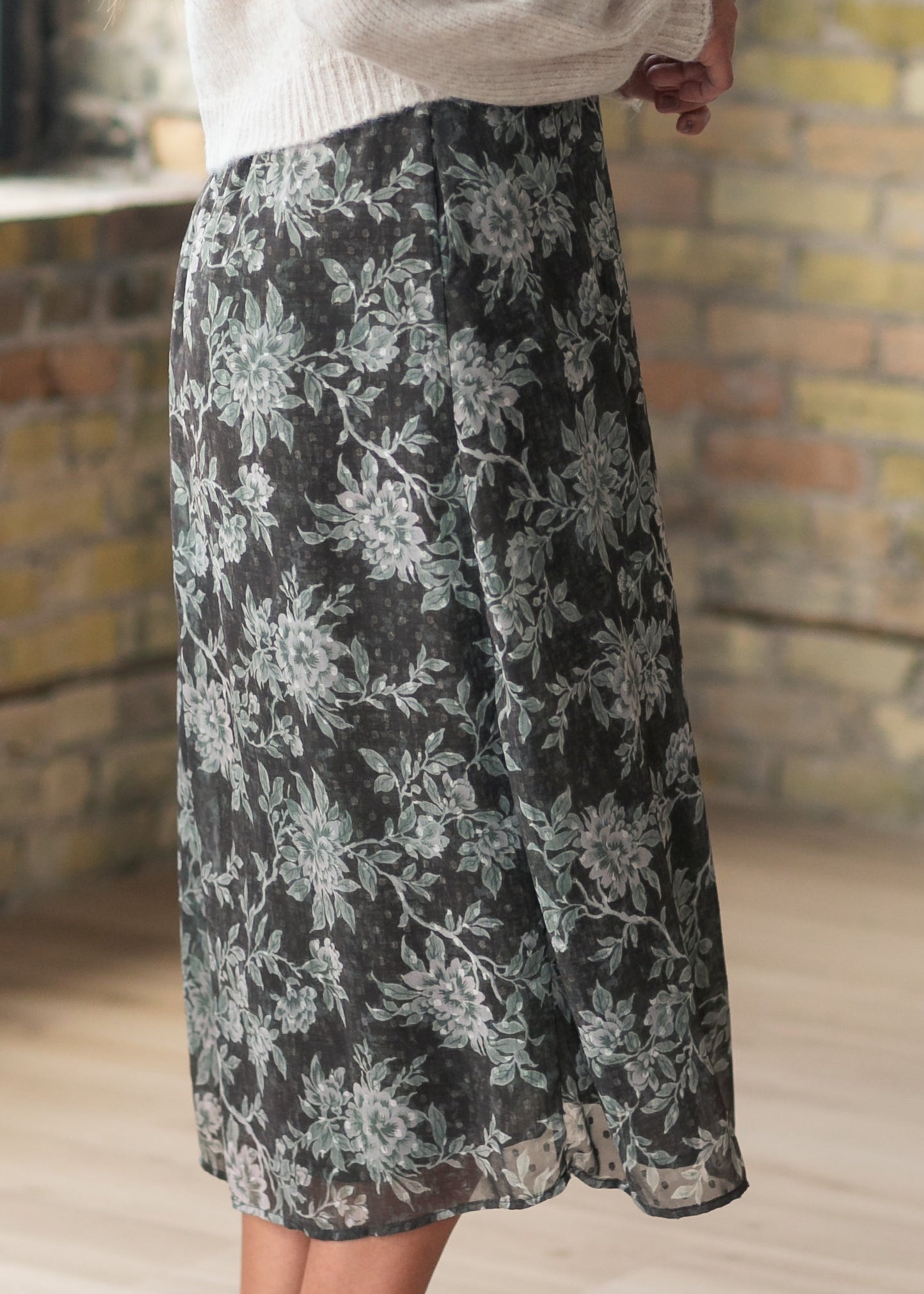 Botanical Garden Midi Skirt FF Skirts