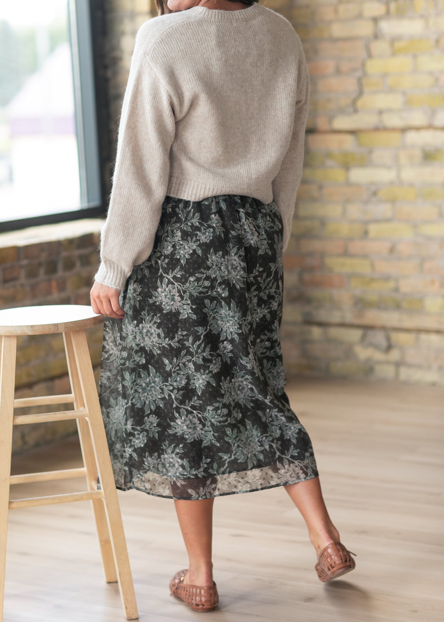 Botanical Garden Midi Skirt FF Skirts