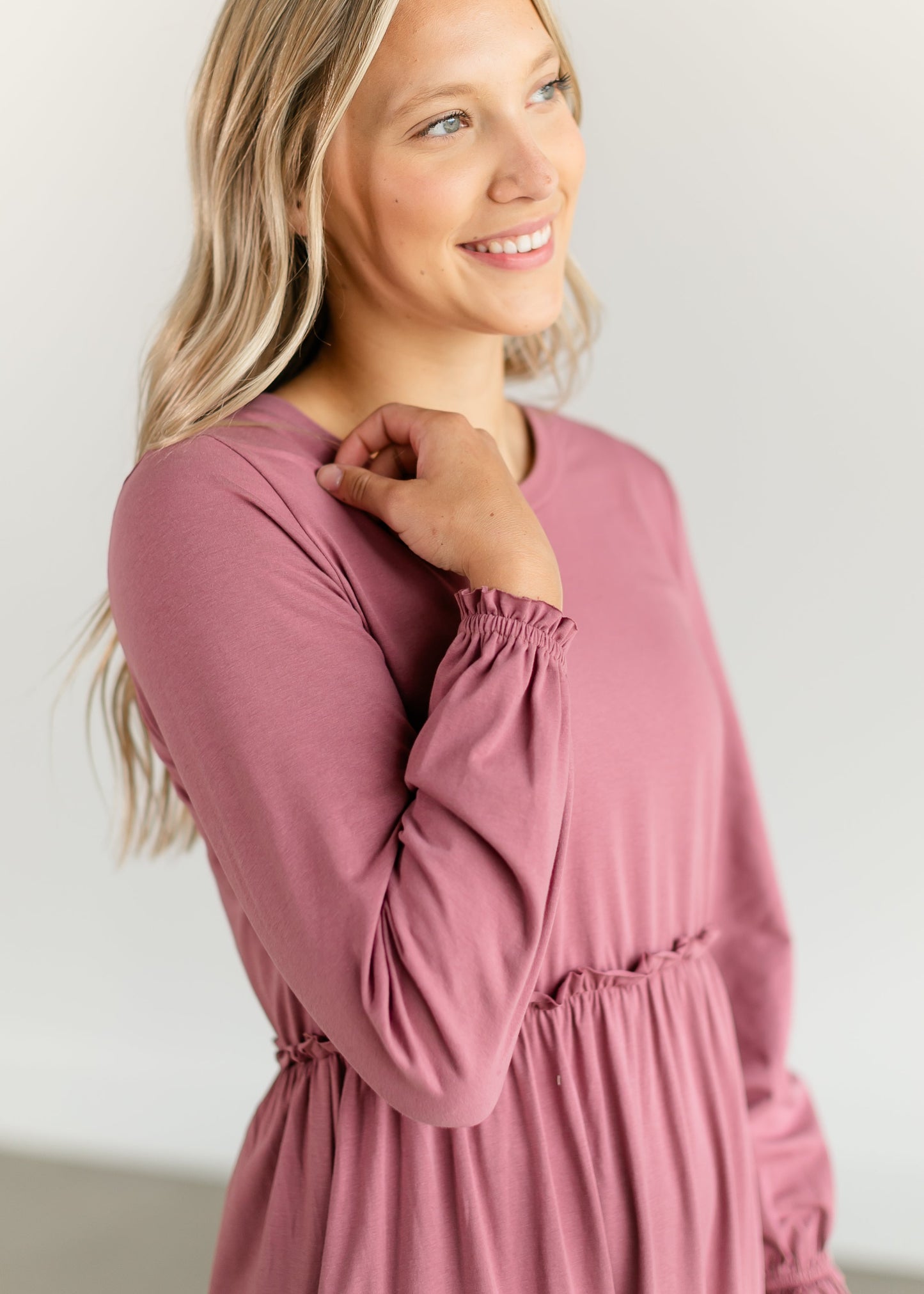 Brie Long Sleeve Maxi Dress IC Dresses