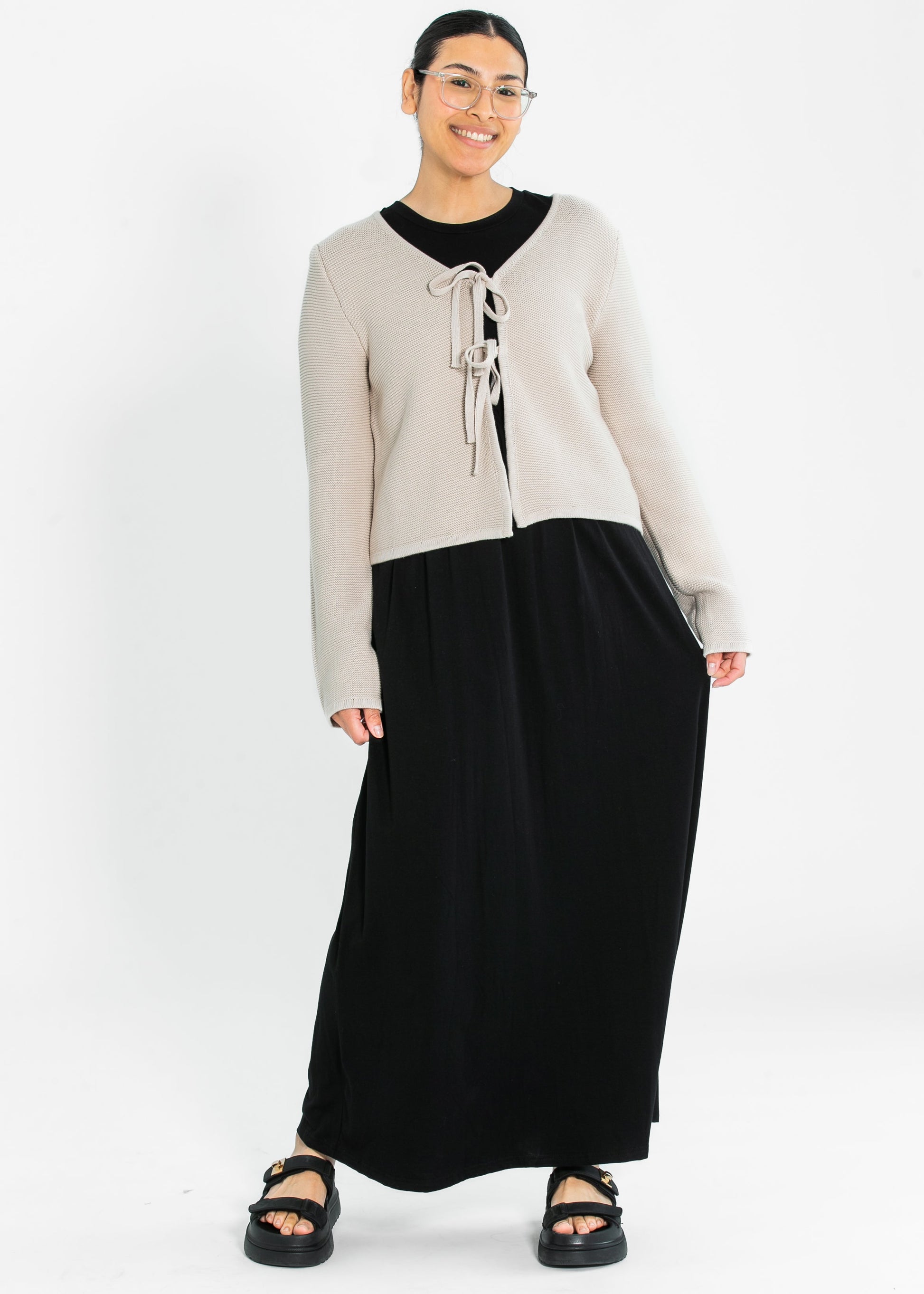 Brie Short Sleeve Maxi Dress IC Dresses