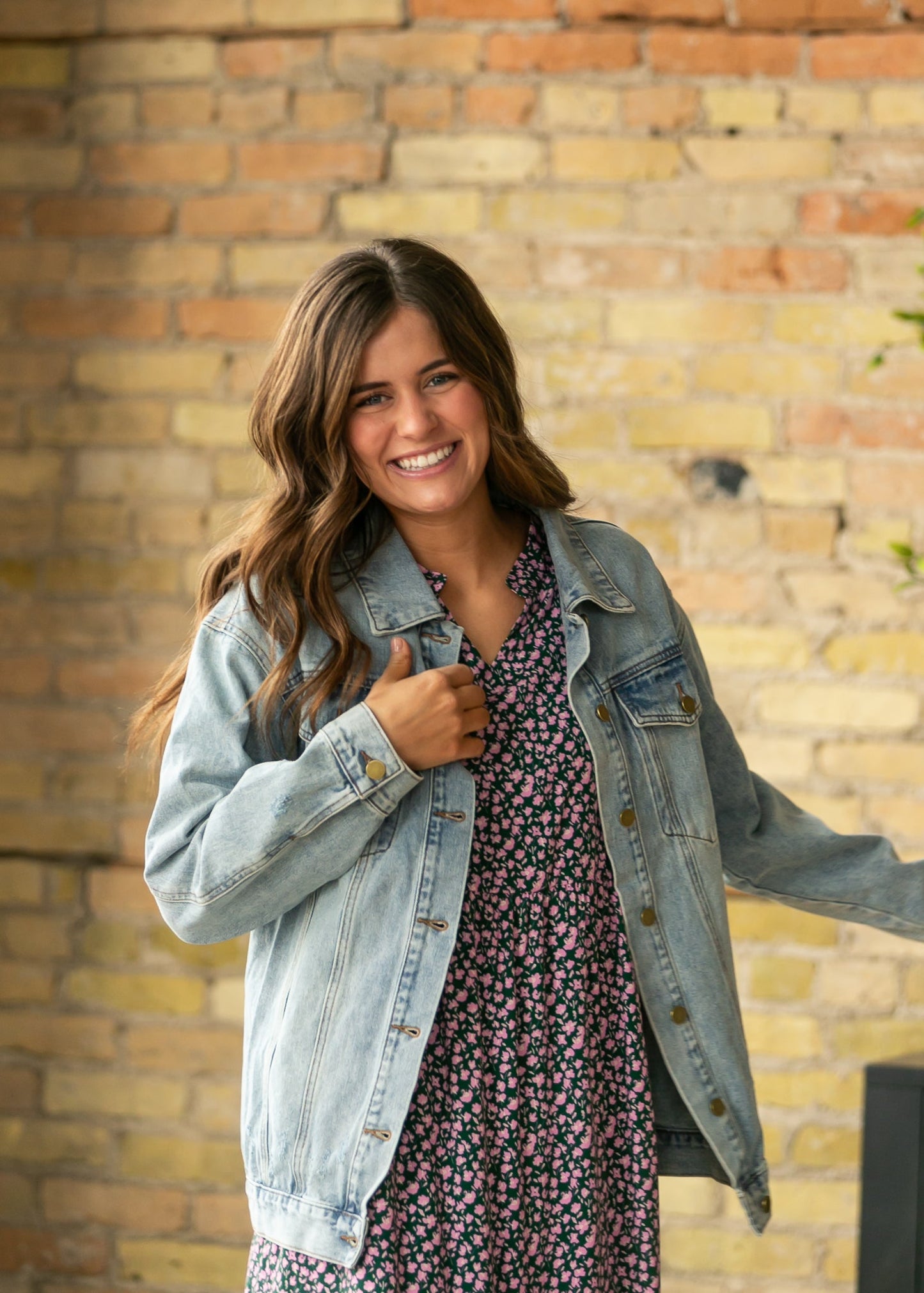 Brinx Oversized Denim Jacket IC Layering Essentials