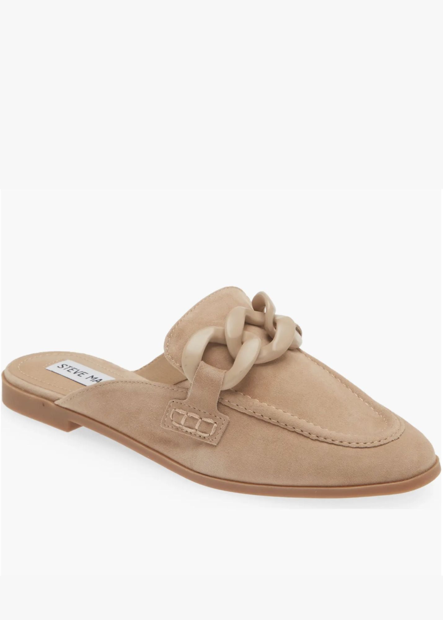 Cally Sand Suede Mule Shoes