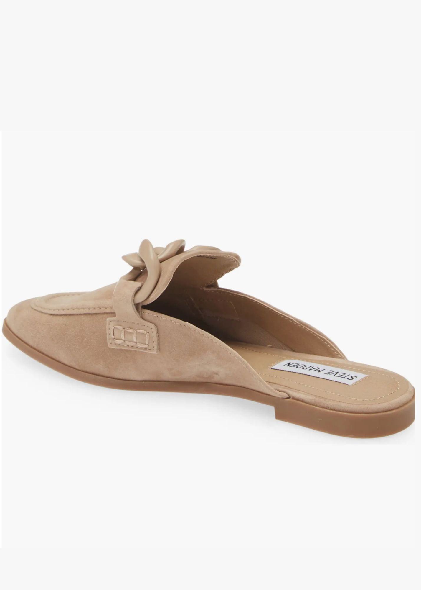 Cally Sand Suede Mule Shoes
