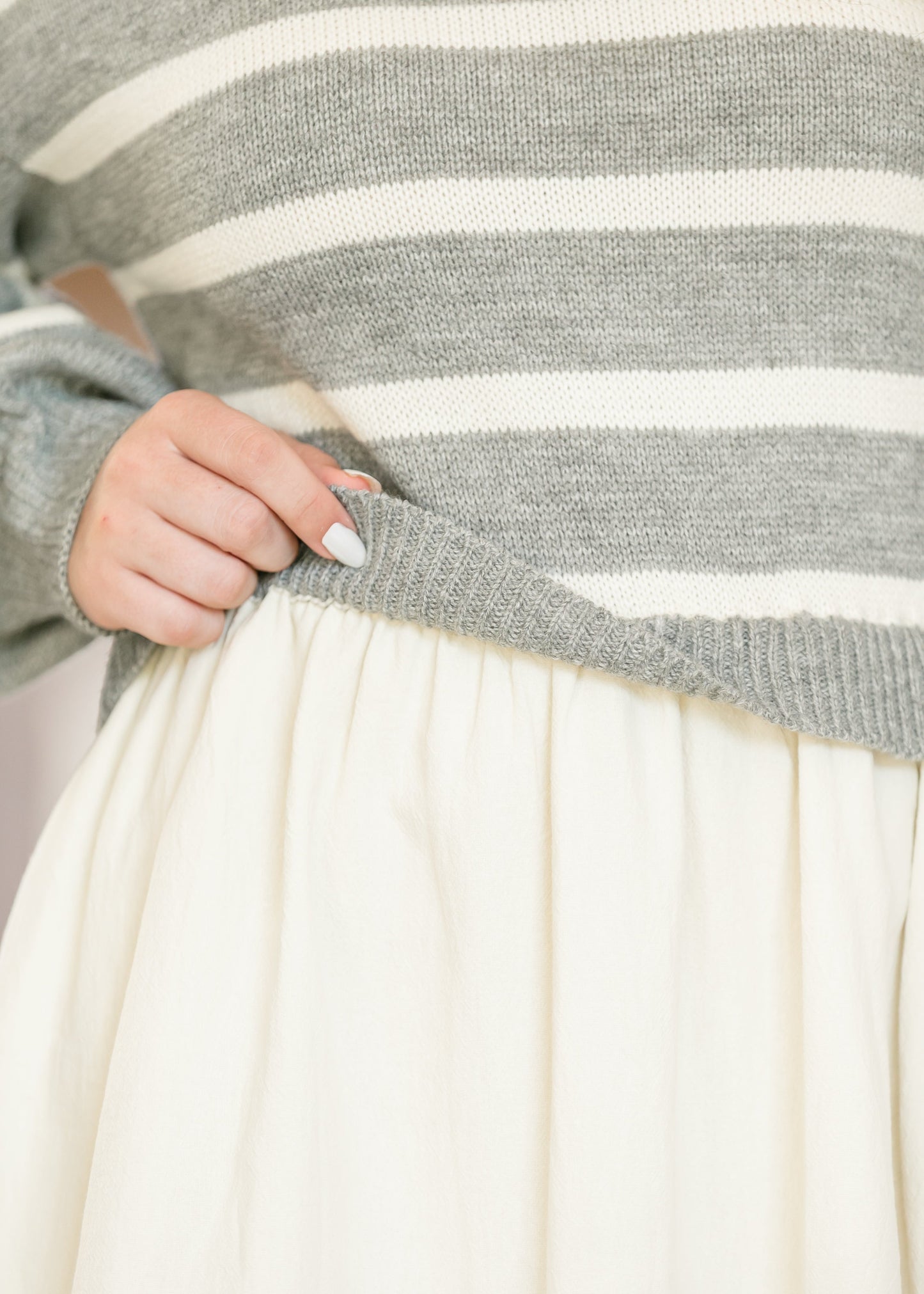 Cameron Sweater Top Dress FF Dresses