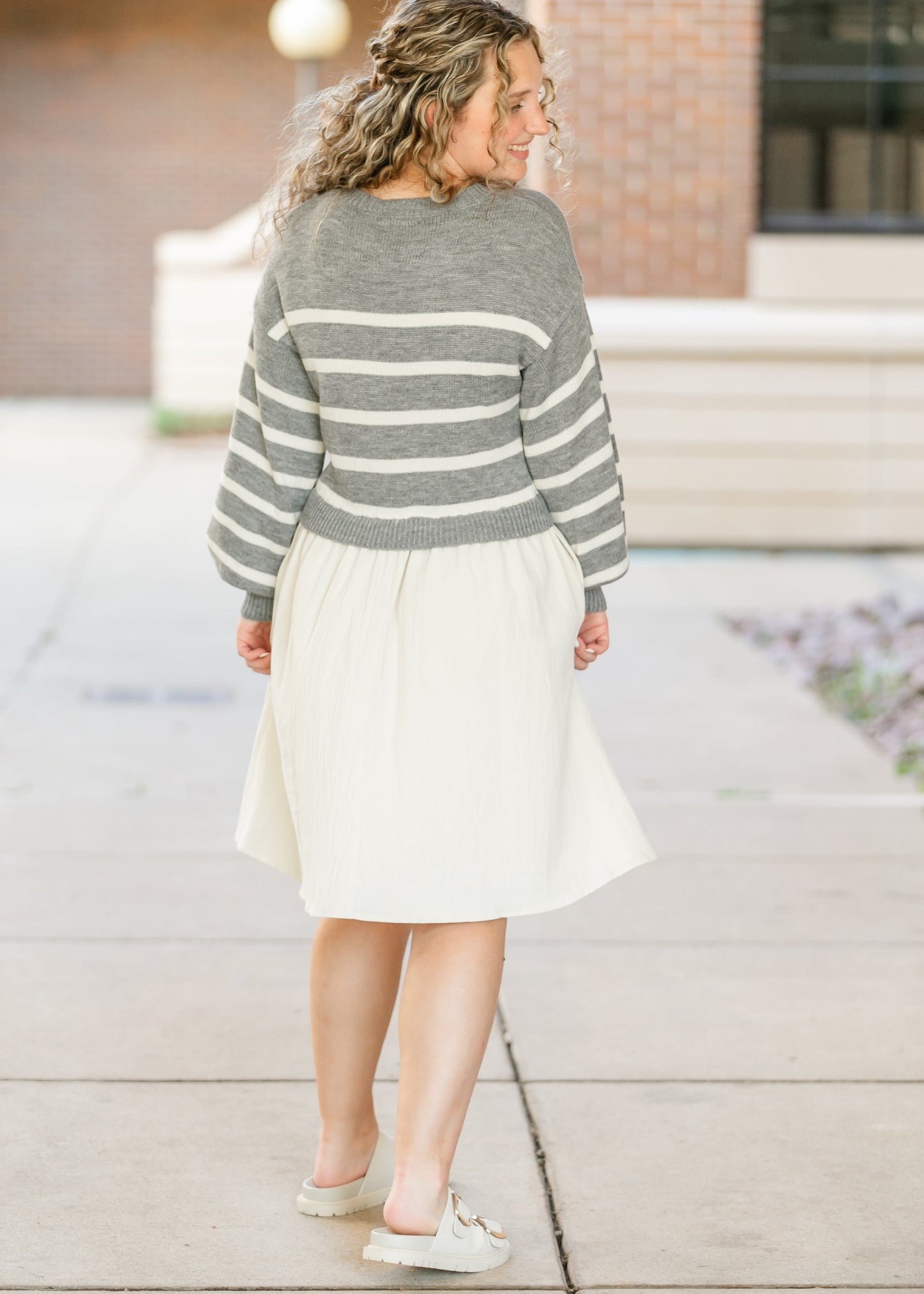 Cameron Sweater Top Dress FF Dresses