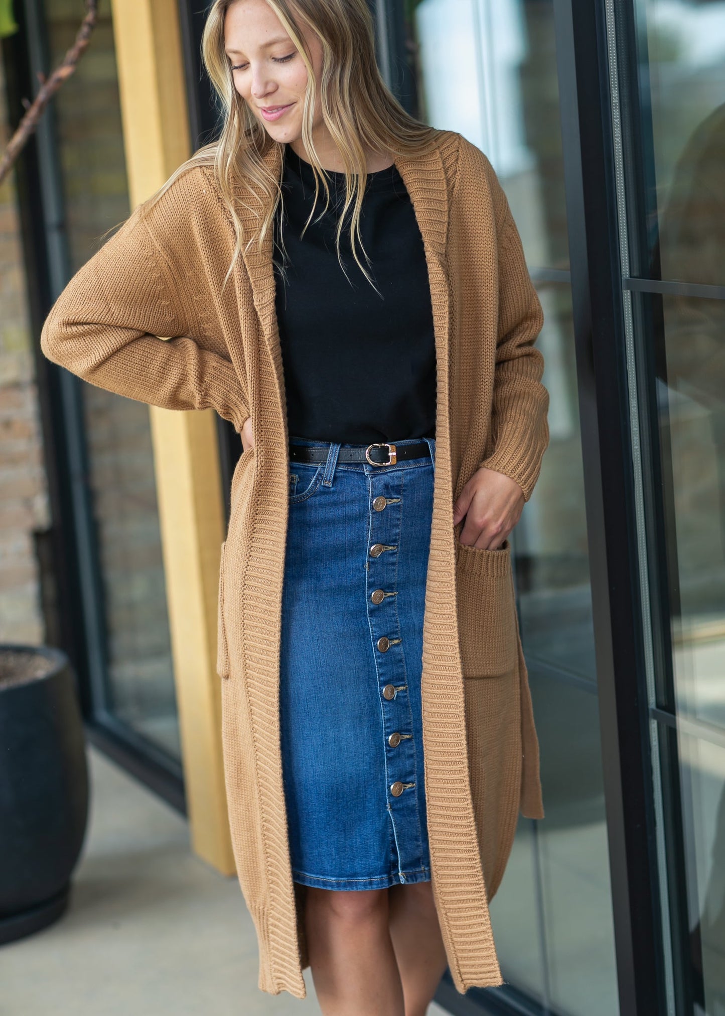 Cardigan Belted Coat FF Layering Essentials