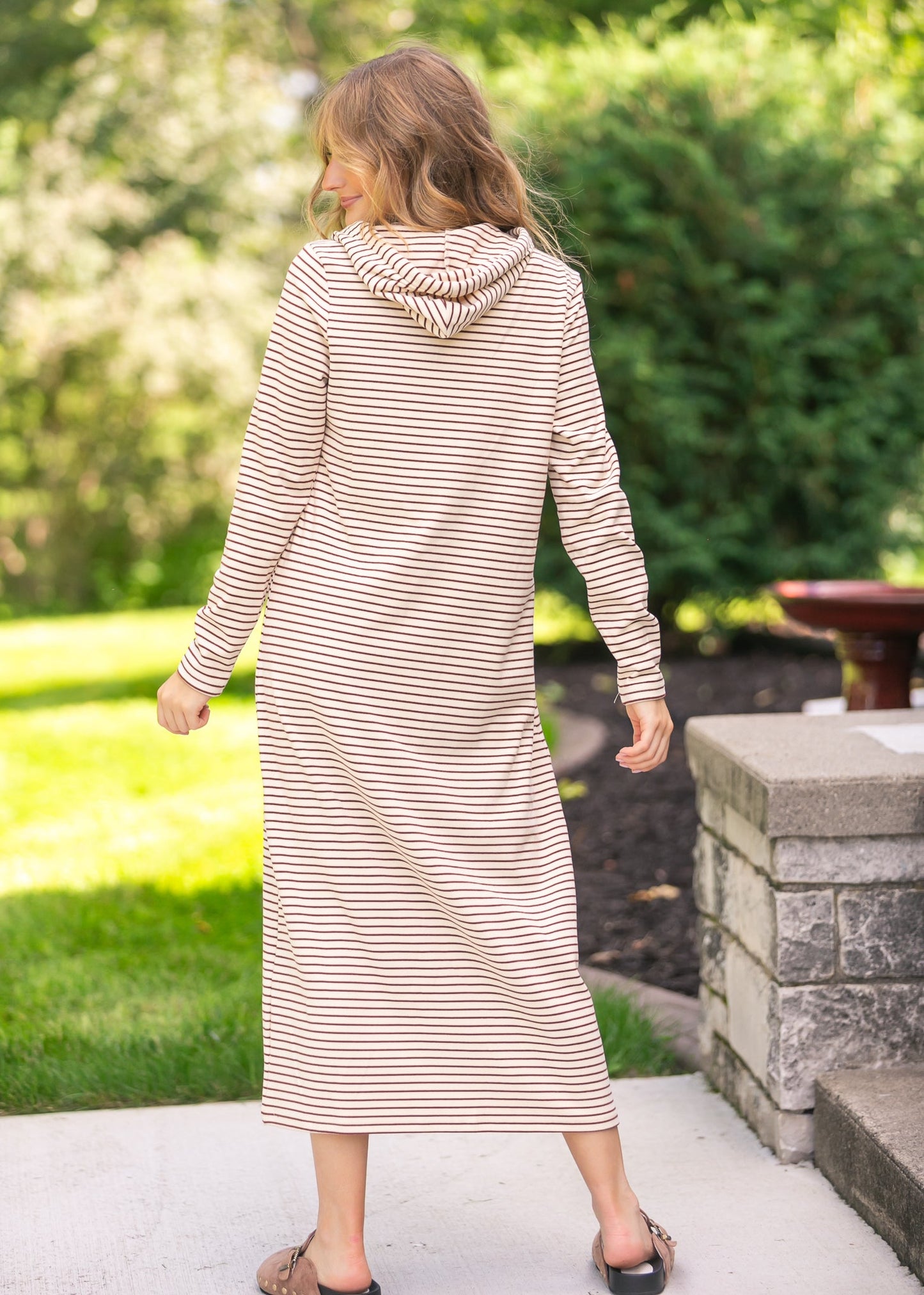 Cayla Quarter Zip Maxi Dress IC Dresses