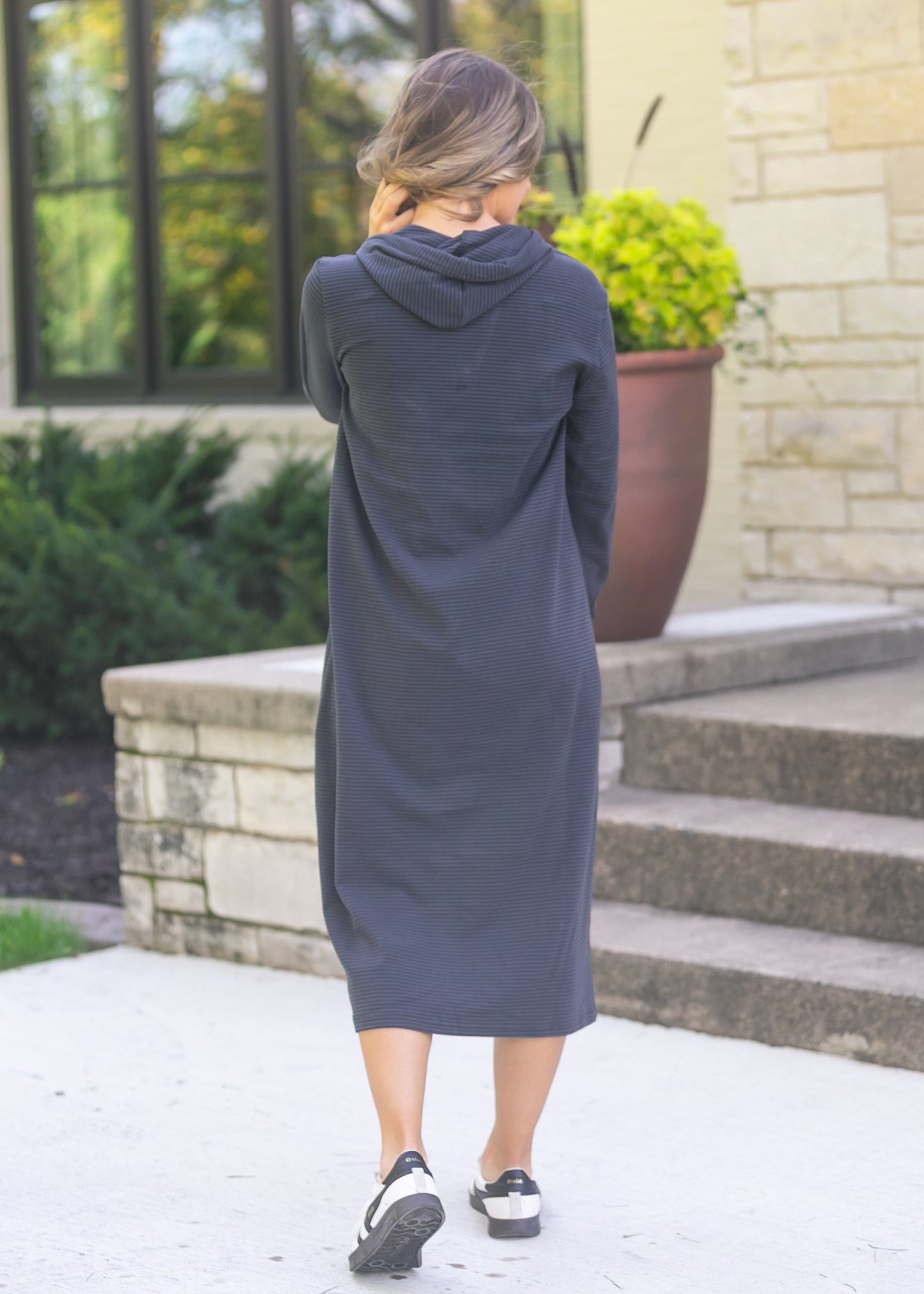 Cayla Quarter Zip Maxi Dress IC Dresses