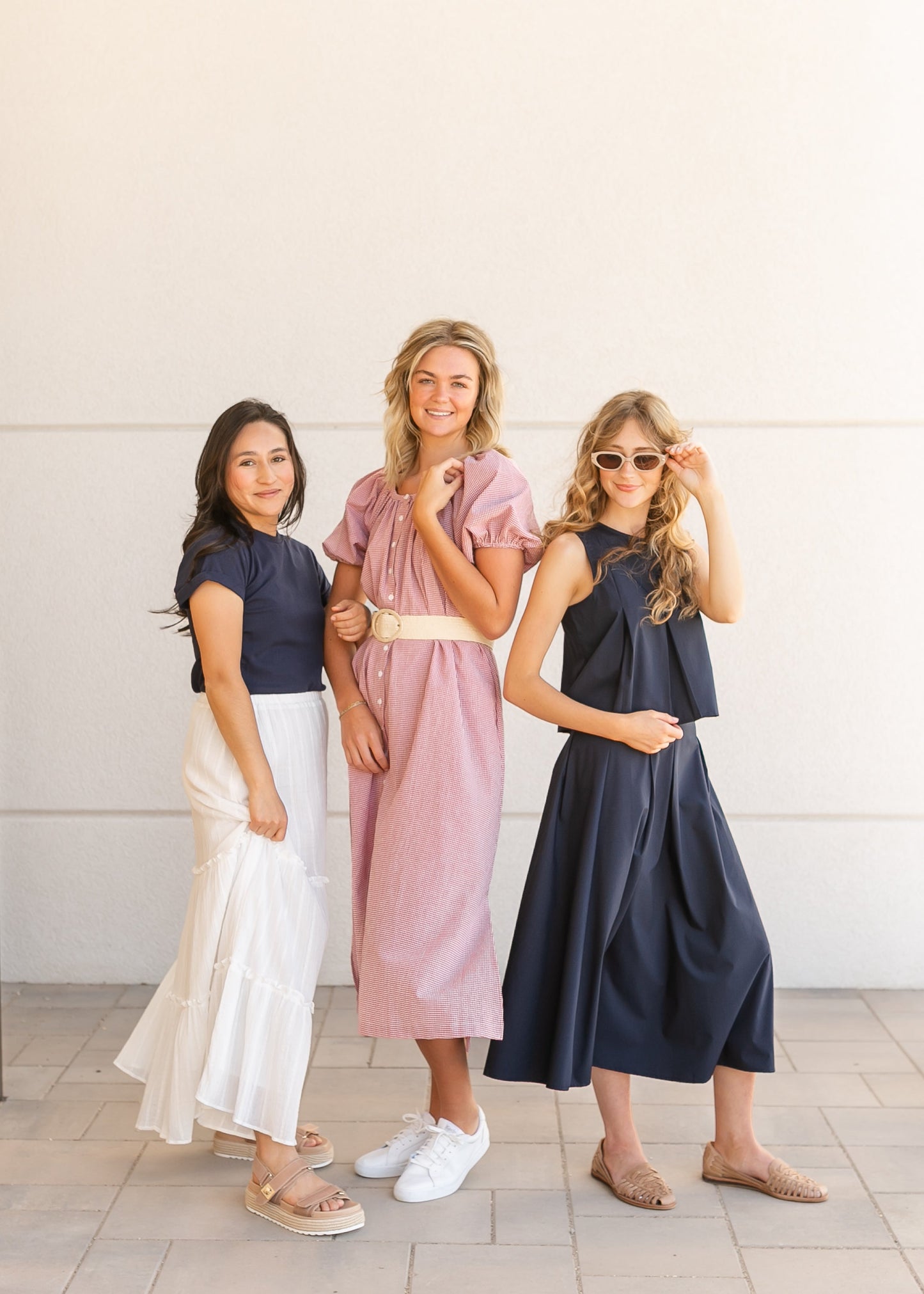 Charlie Gingham Checker Puff Sleeve Dress FF Dresses