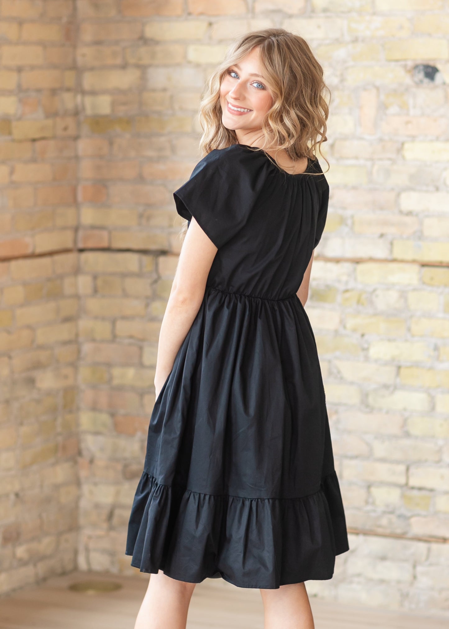 Clarke Midi Dress FF Dresses
