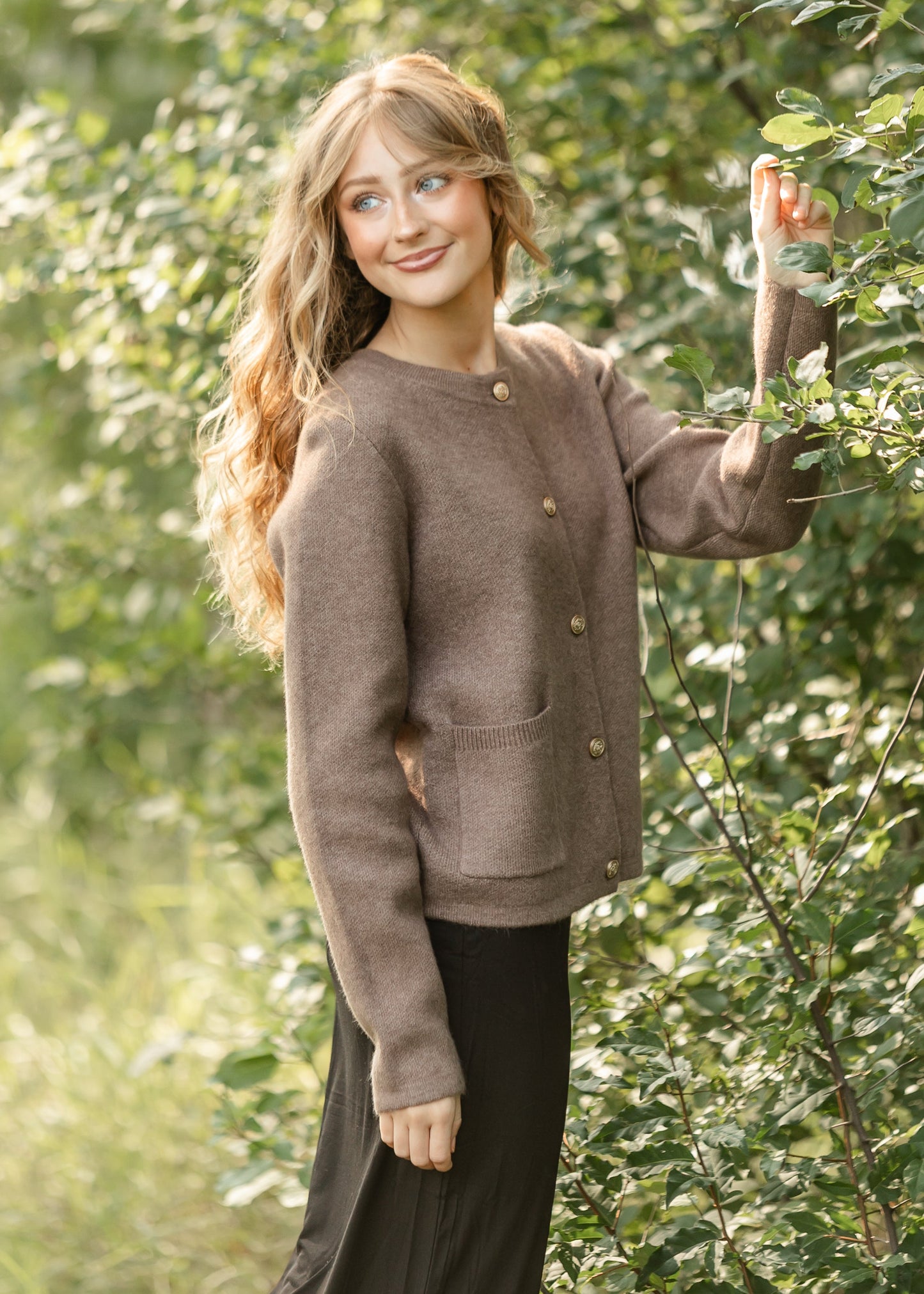 Classic Button Up Cardigan FF Layering Essentials