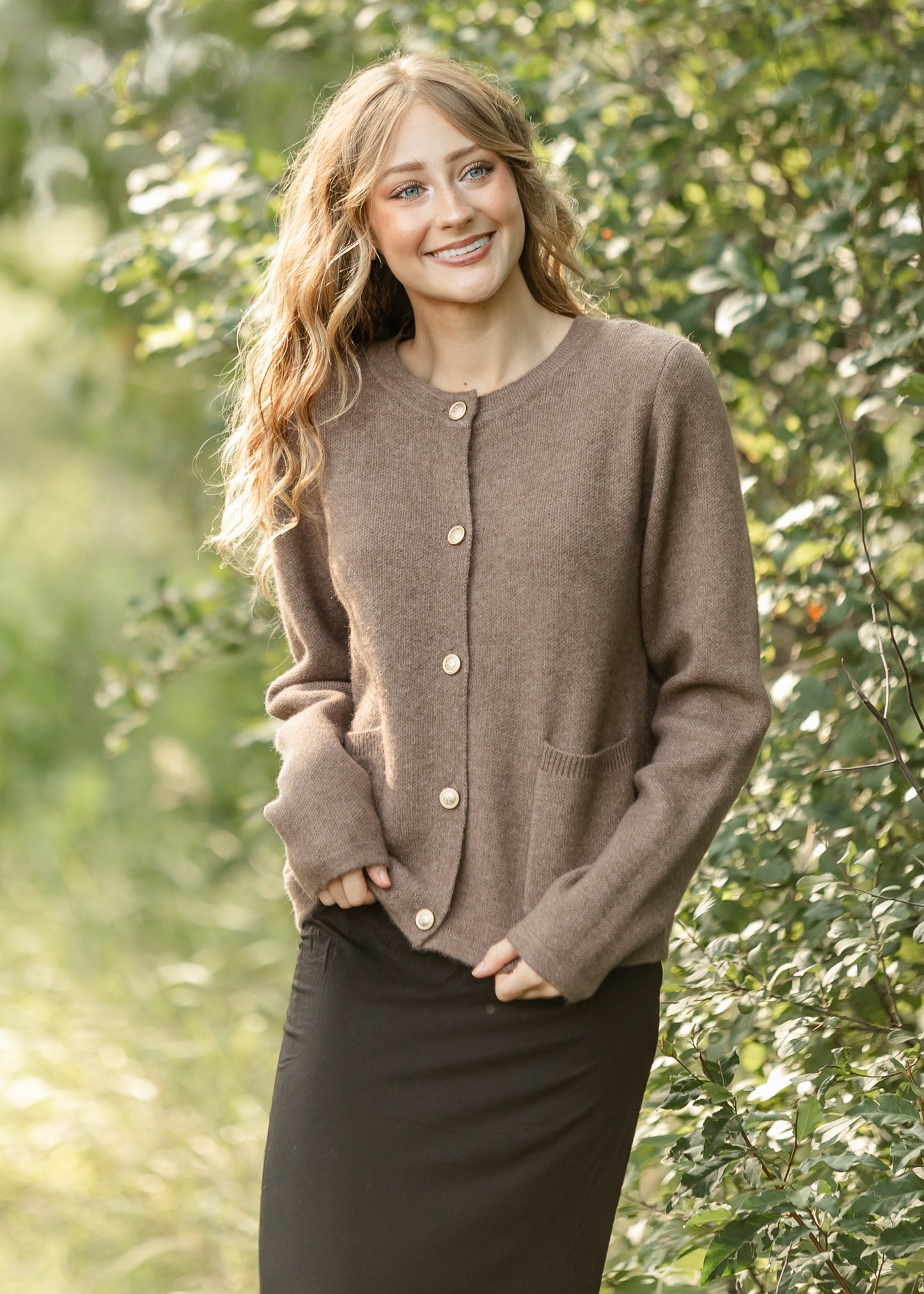Classic Button Up Cardigan FF Layering Essentials