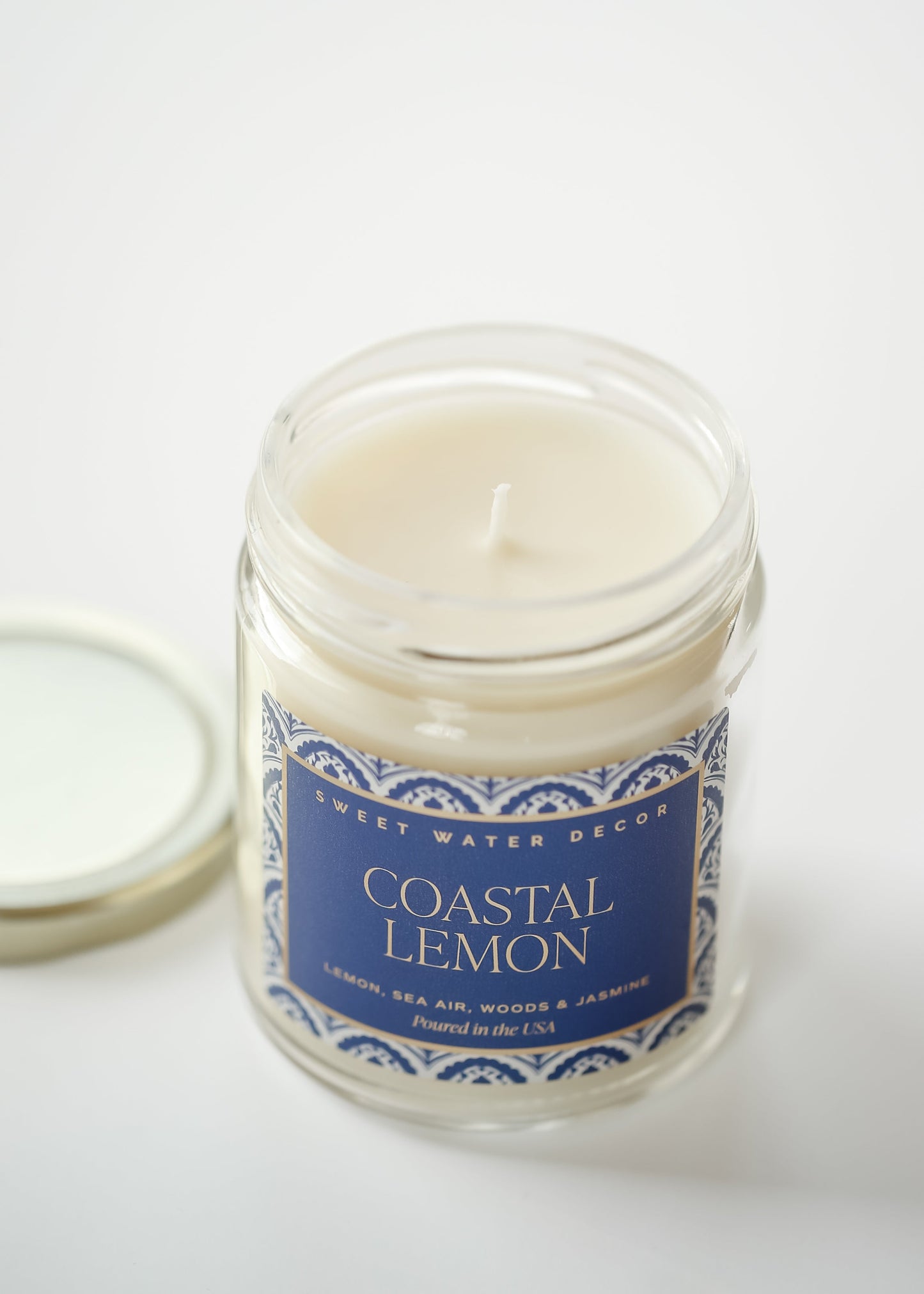 Coastal Lemon 9 oz Soy Candle Gifts
