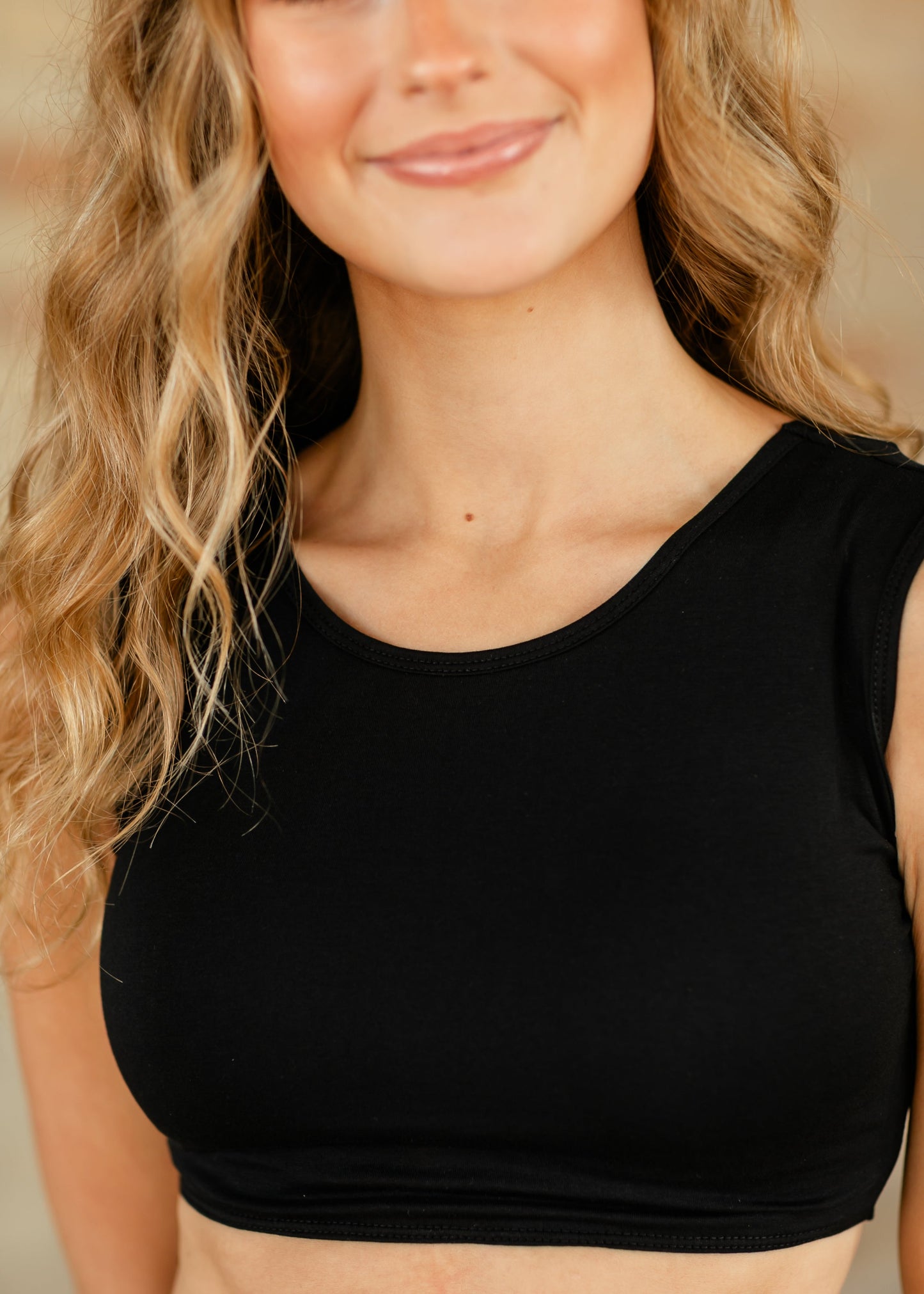 Cotton Demi Layering Tank IC Tops