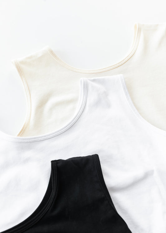 Cotton Demi Layering Tank IC Tops