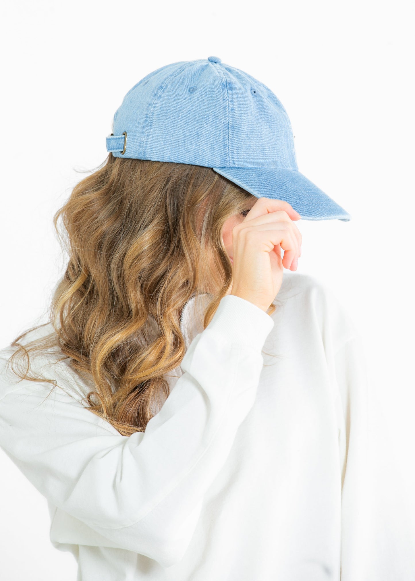 Cotton Denim Baseball Cap Accessories