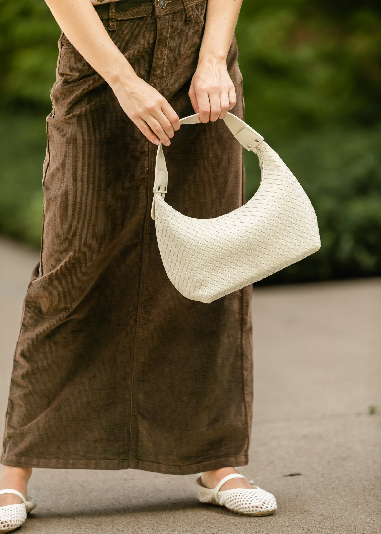 Crossed Paths Hobo Bag Accessories Neutral
