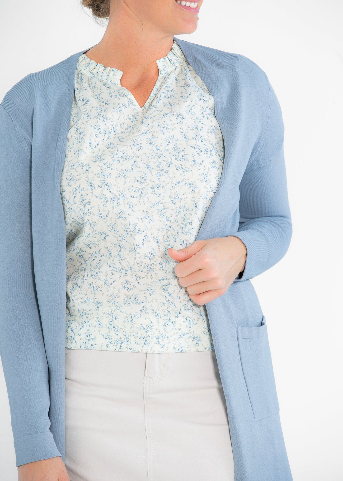 Dempsey Floral Puff Sleeve Top IC Tops