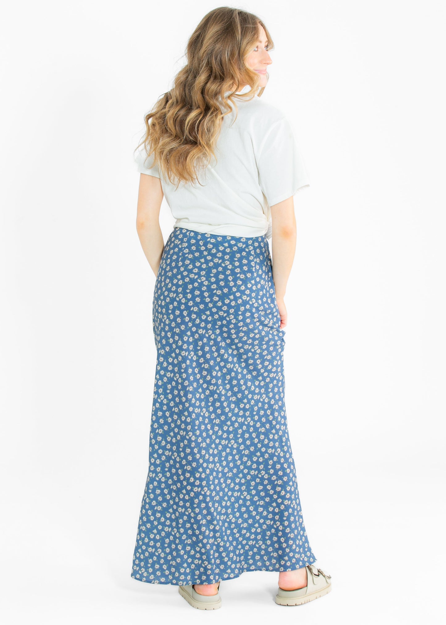 Ditsy Floral Maxi Skirt FF Skirts