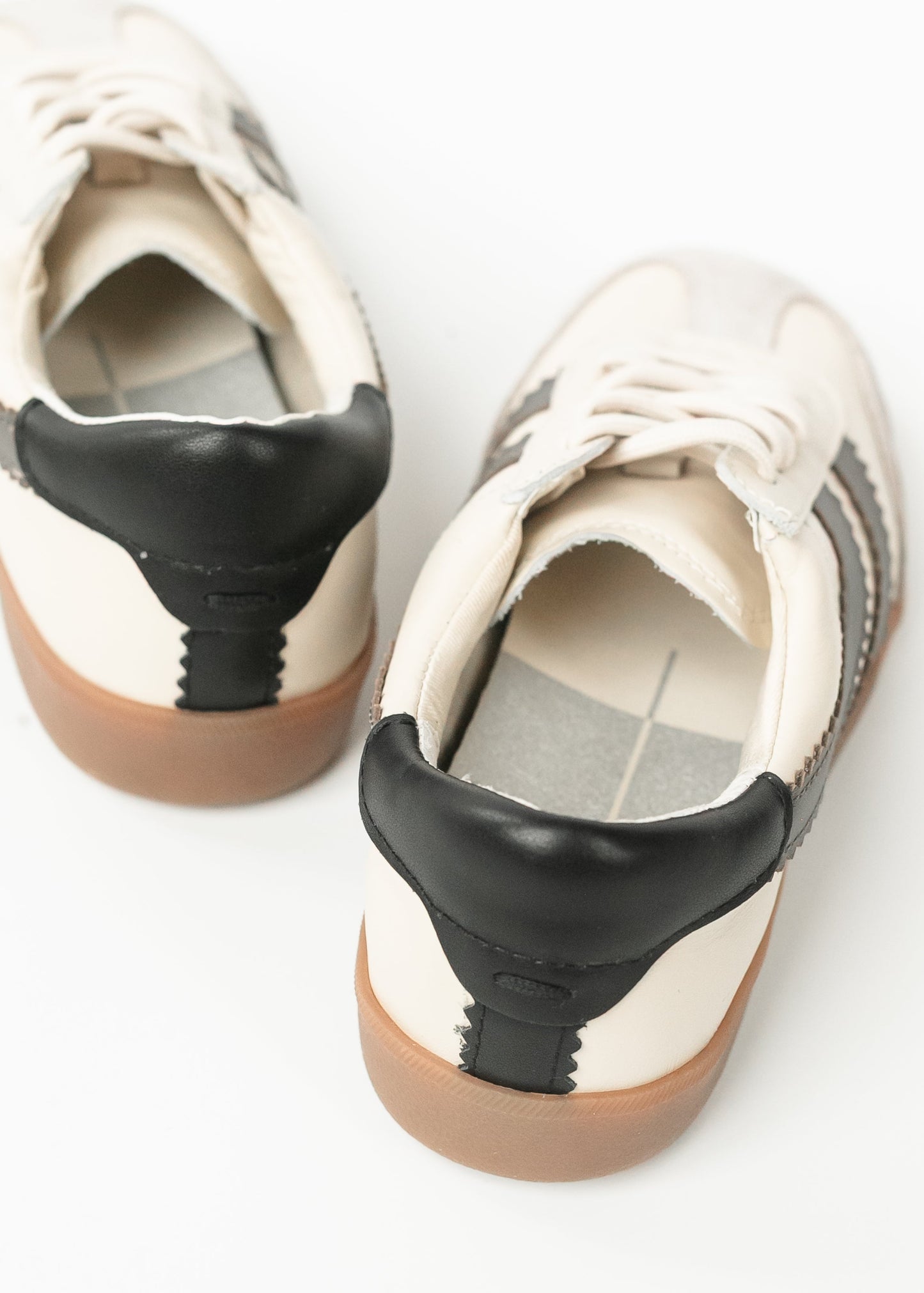 Dolce Vita® Merit Sneakers White Gray Leather Shoes