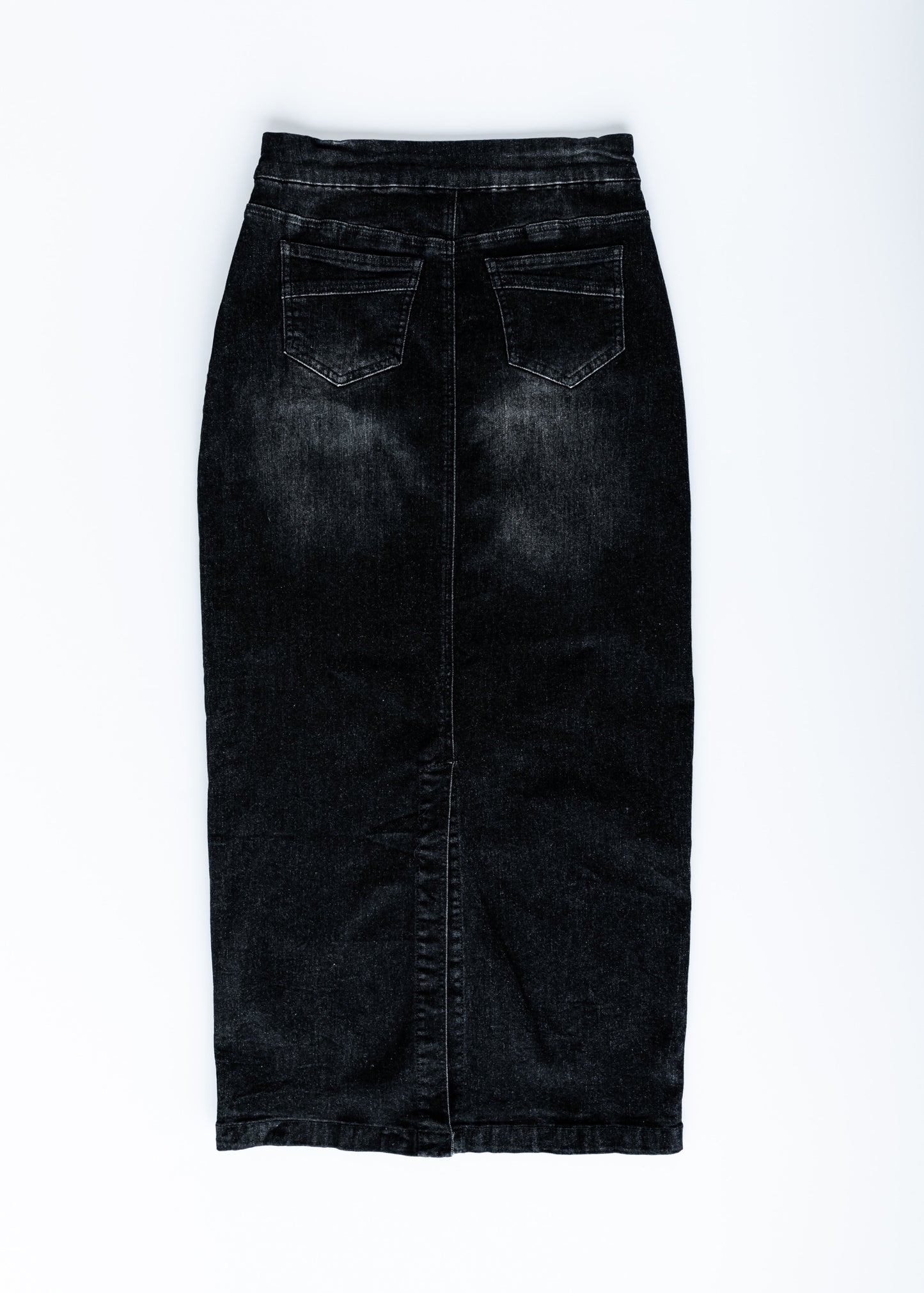 Donna Black Denim Skirt IC Skirts