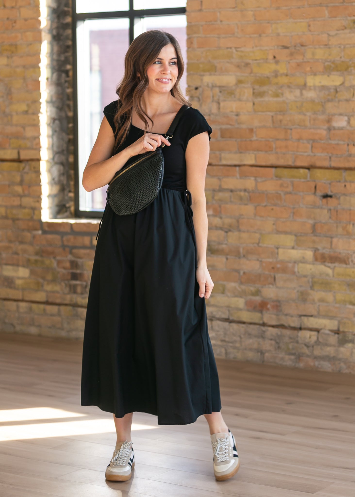 Eleanor Black A-line Maxi Dress, 1XL Eleanor Black A-line Maxi Dress, 1XL
