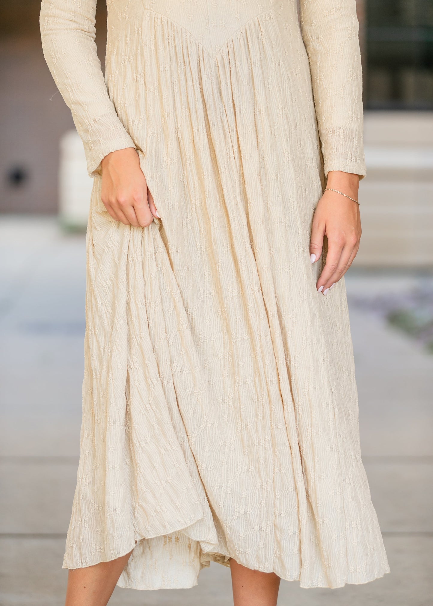 Ellie Long Sleeve Lace Dress FF Dresses