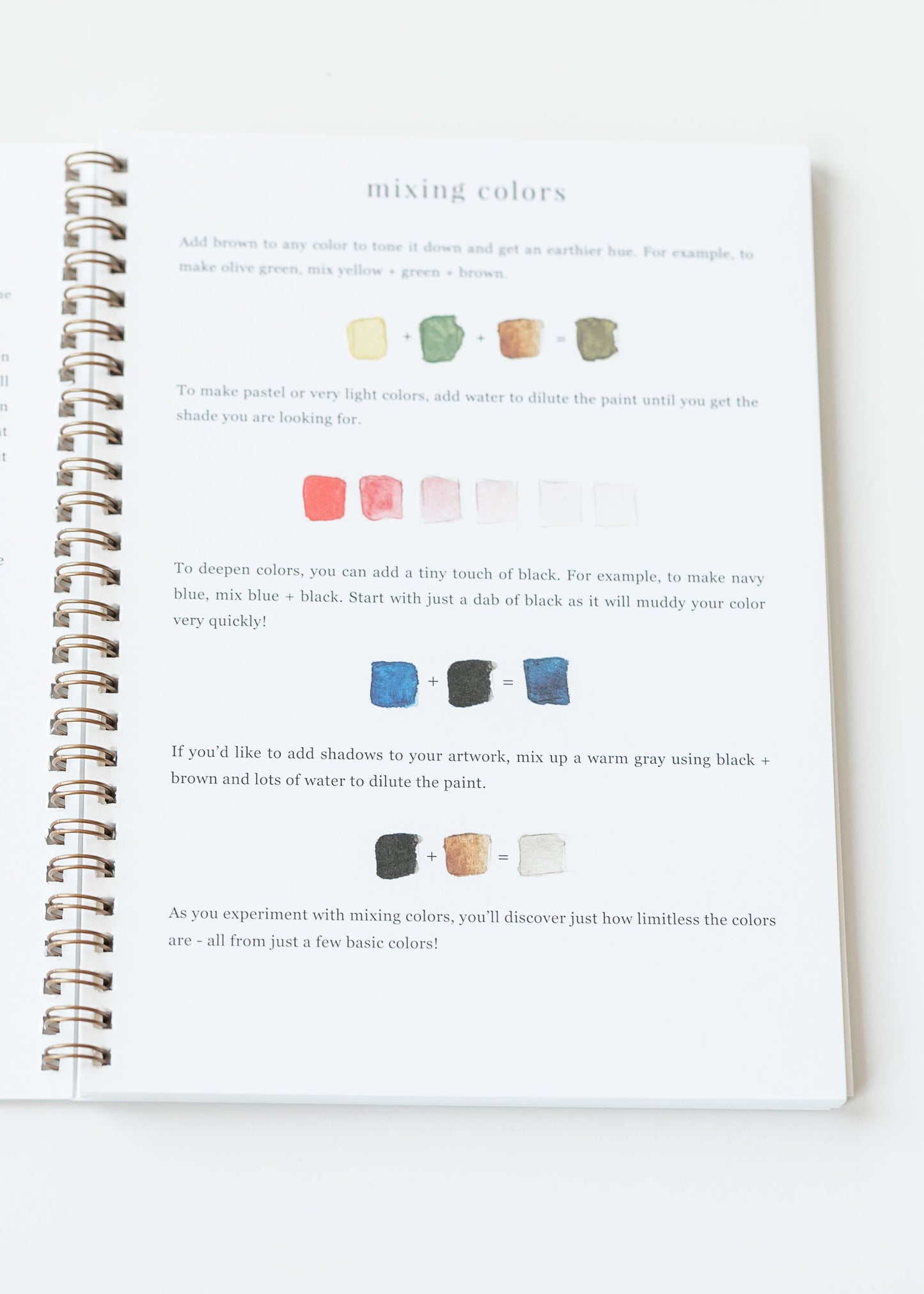 Emily Lex Studio Autumn Watercolor Workbook Gifts