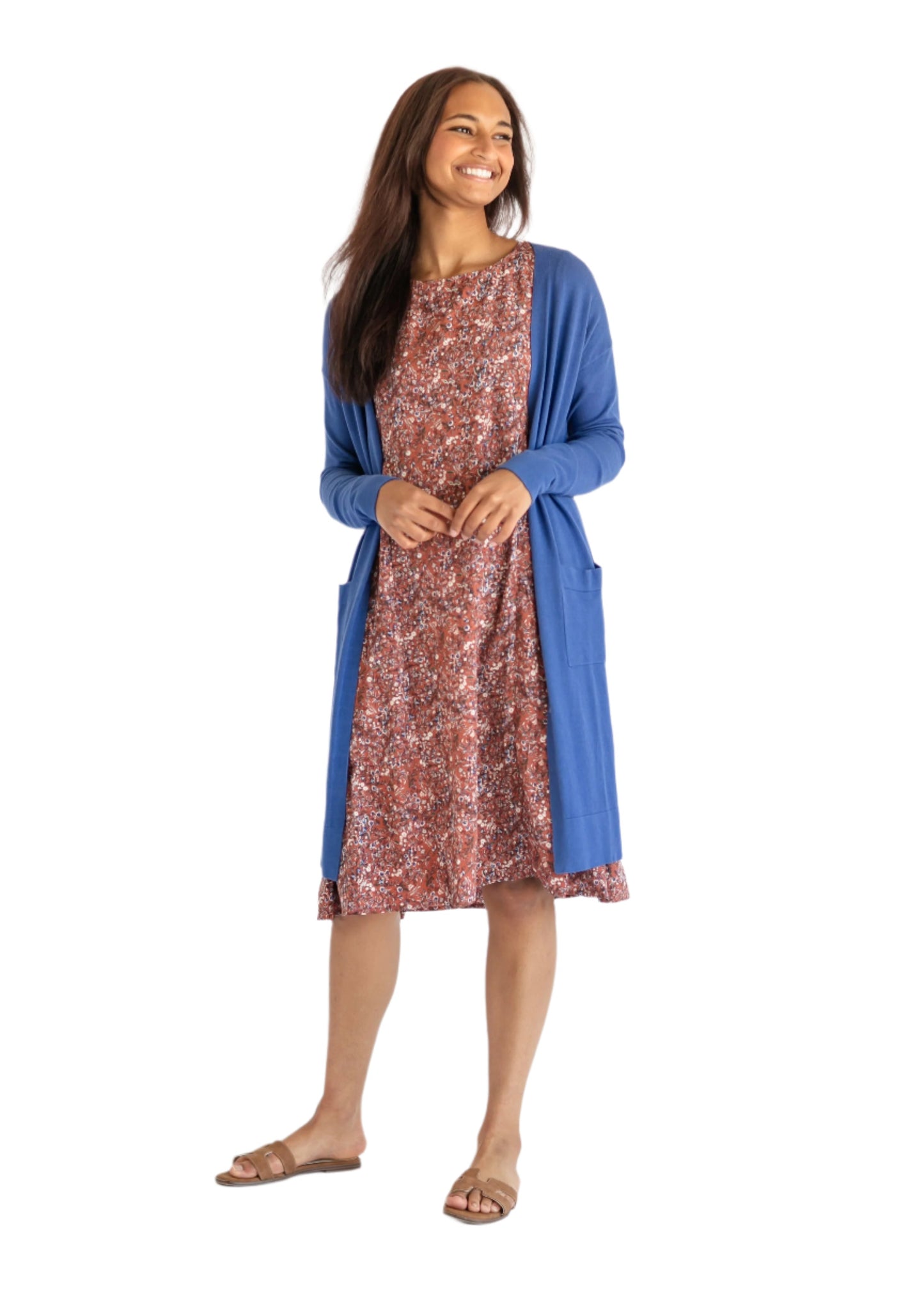 Essential Long + Soft Cardigan IC Tops