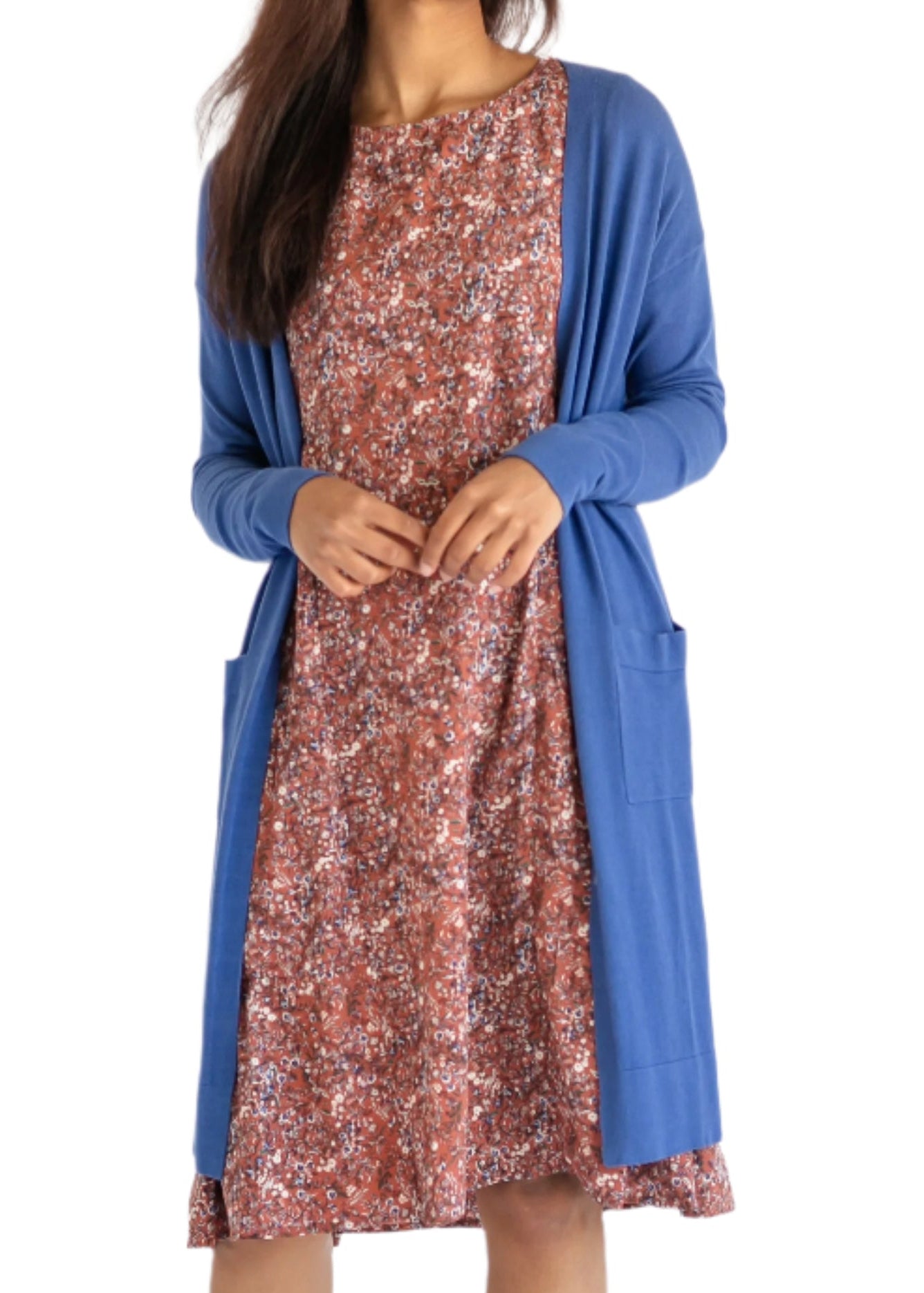 Essential Long + Soft Cardigan IC Tops