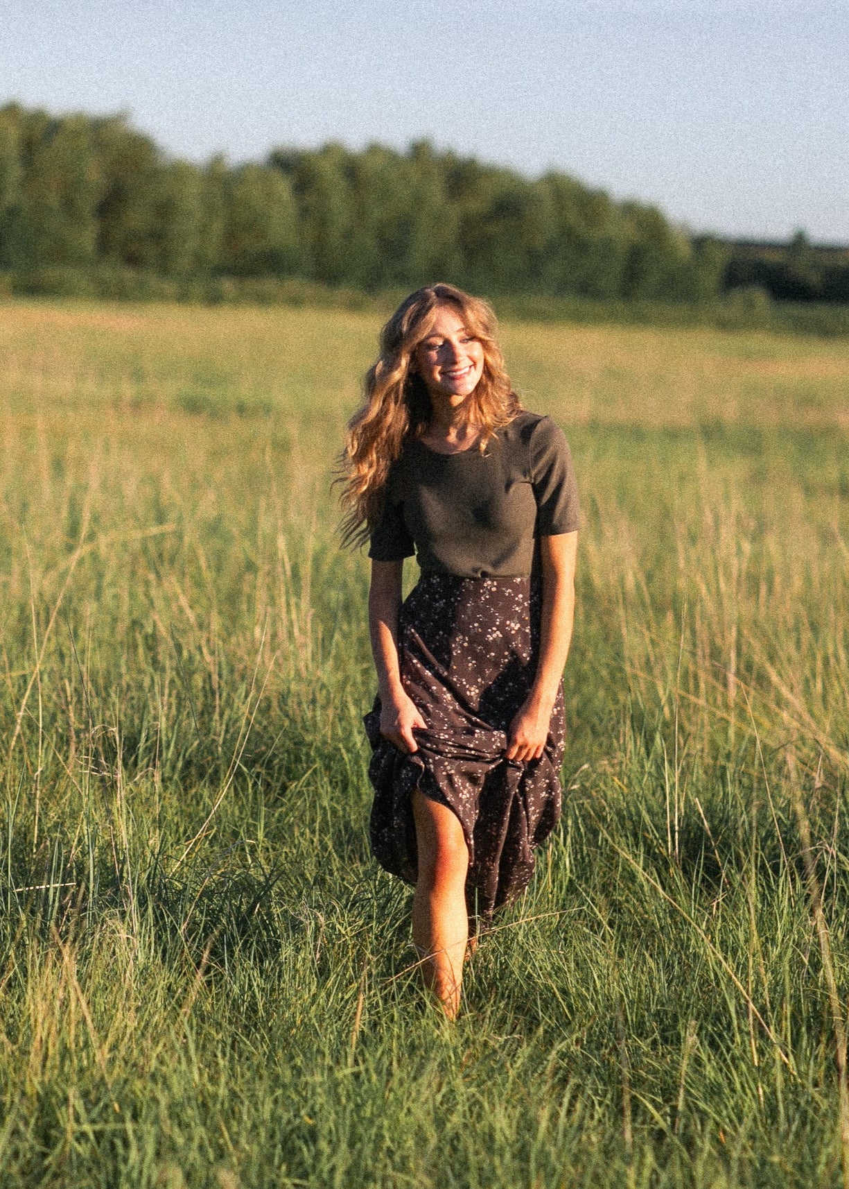 Essential Ribbed Half Sleeve Tee IC Tops
