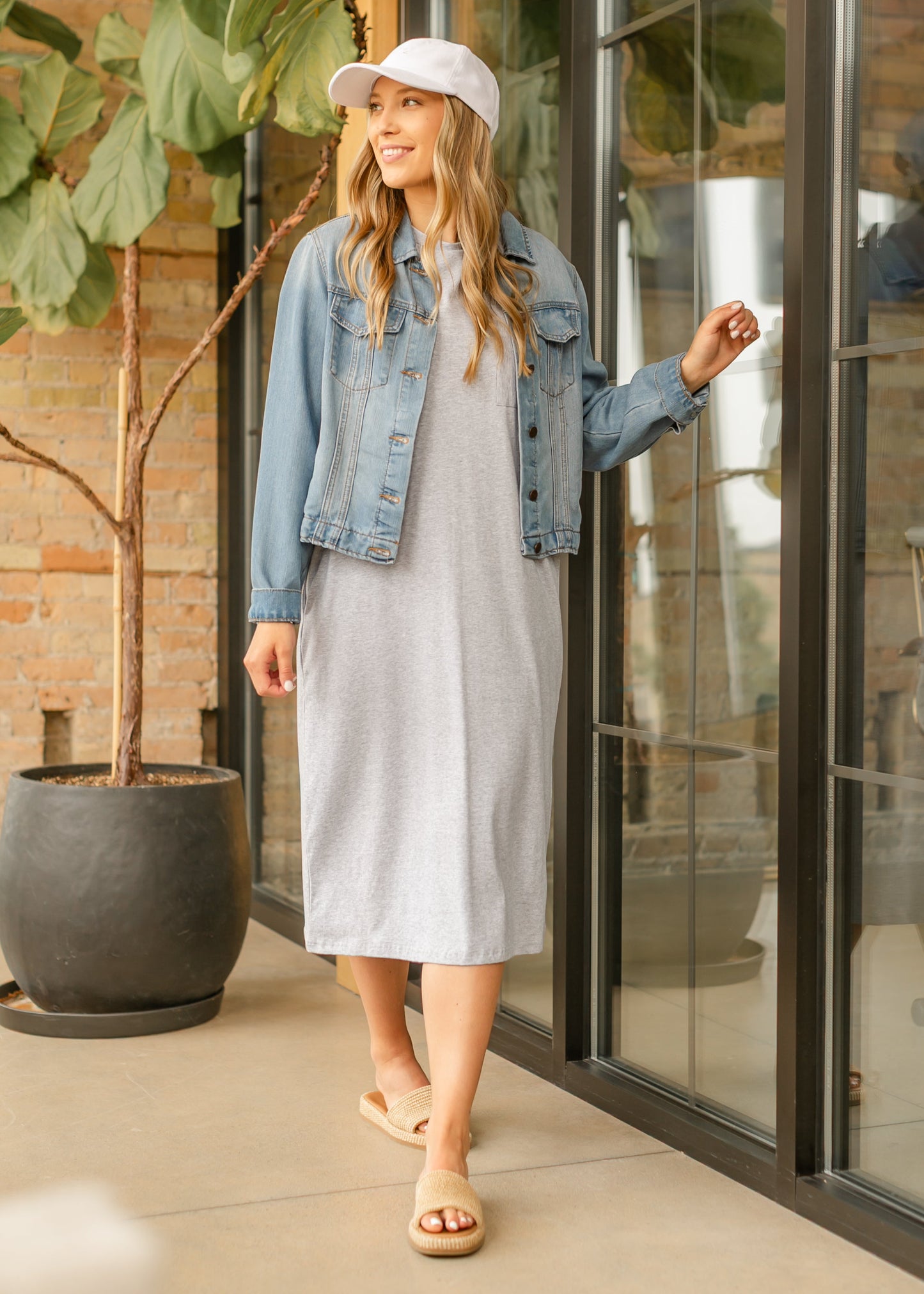 Finley T-shirt Midi Dress IC Dresses
