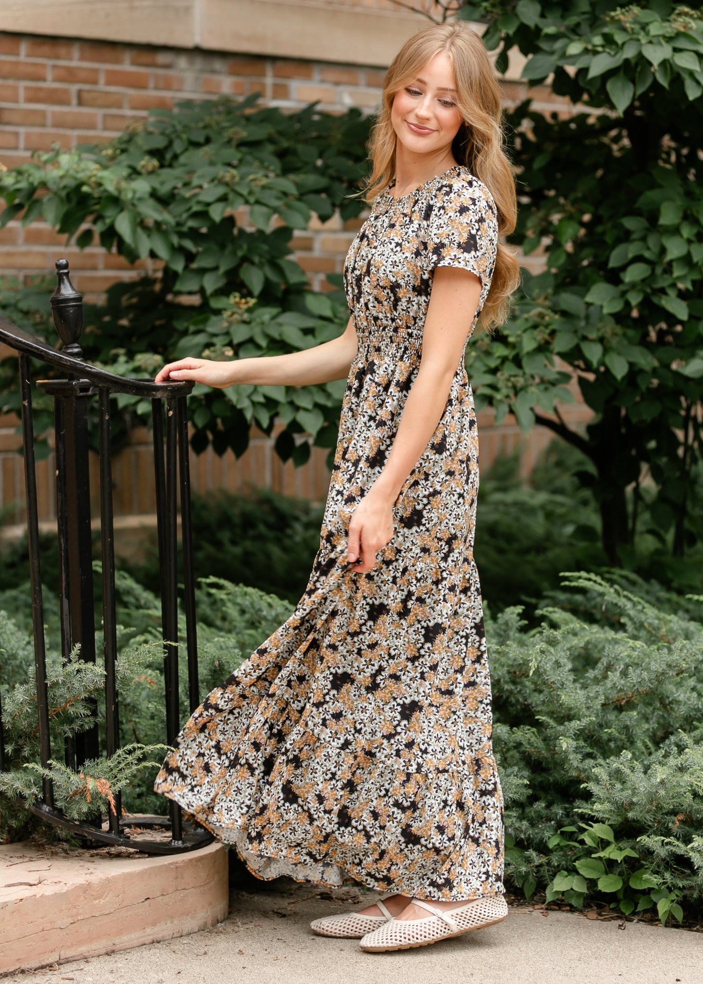 Fiona Floral Maxi Dress IC Dresses