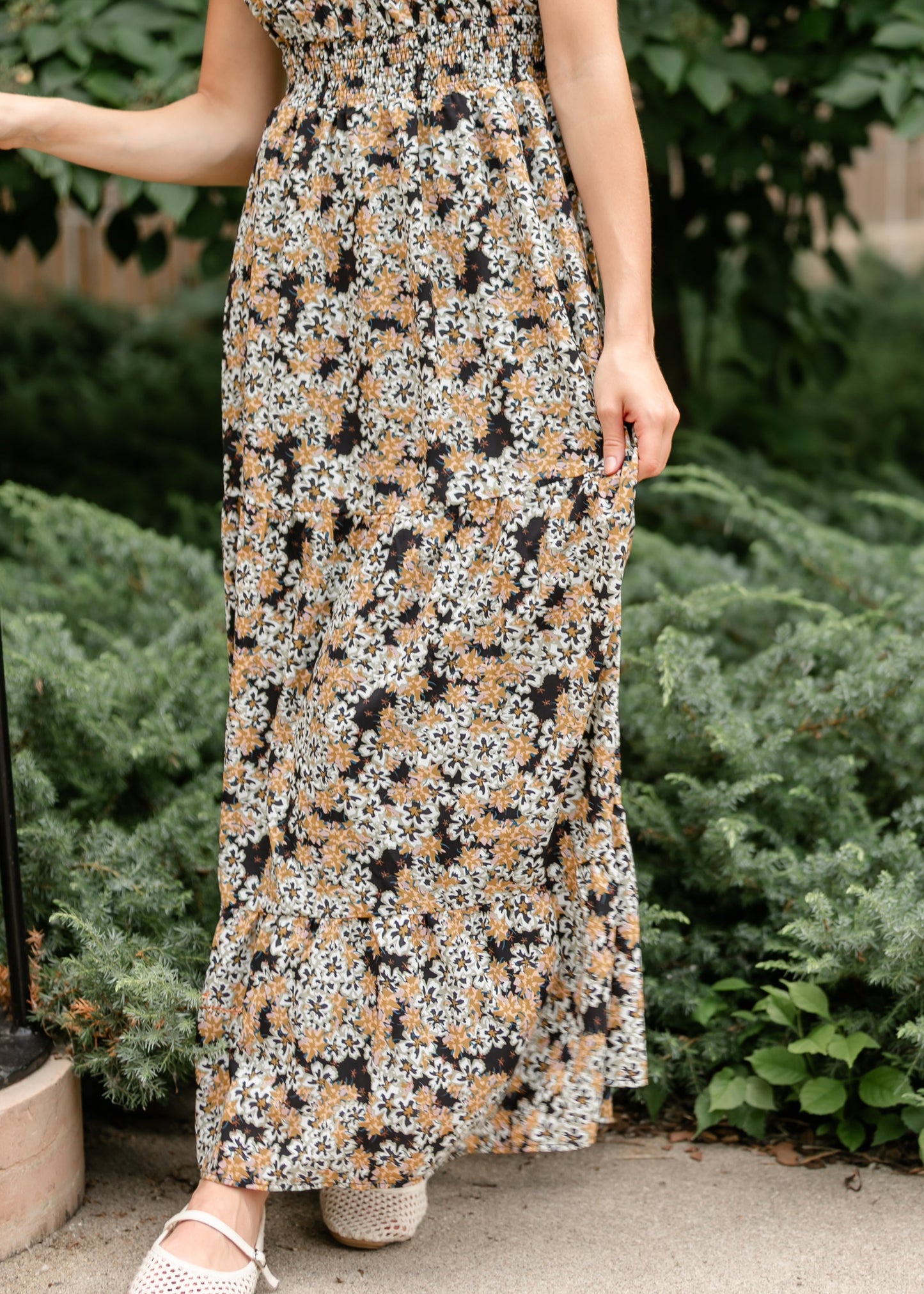 Fiona Floral Maxi Dress IC Dresses